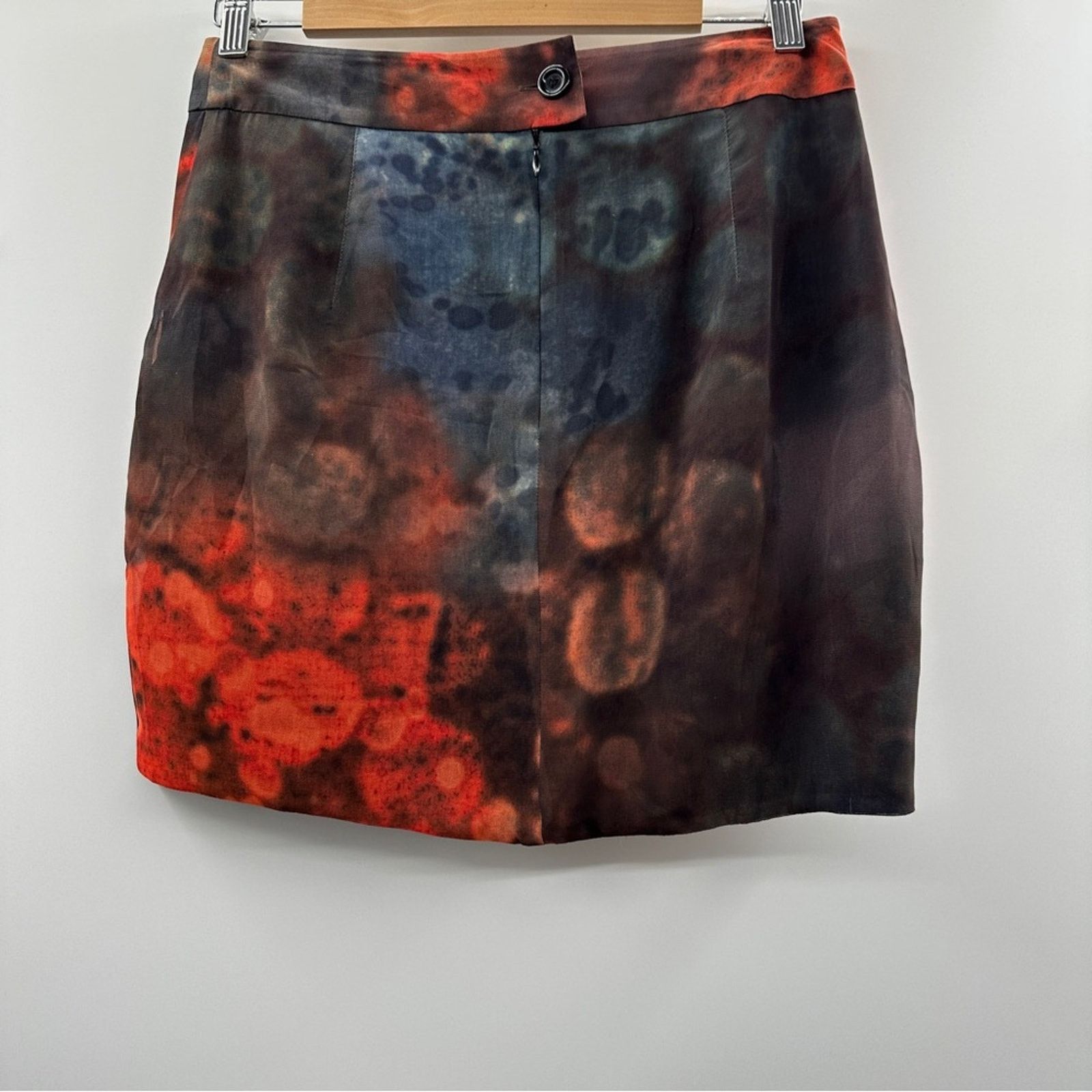 7 For All Mankind 7 For All Mankind Multicolor Sunrise Print Pocket Mini Skirt Size 30" / US 8 / IT 44 - 2 Thumbnail