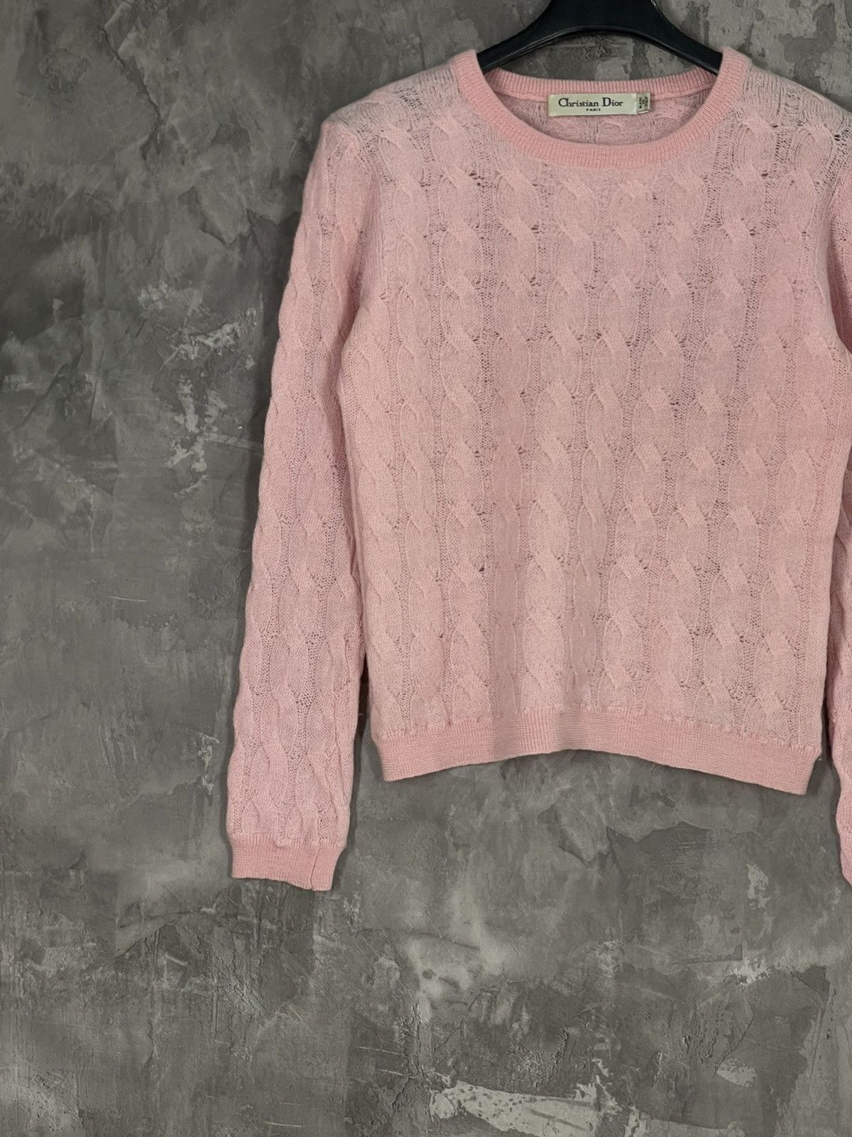 Christian Dior Monsieur × Designer Christian Dior Wool Knitwear Archival Pink Sweater Size M / US 6-8 / IT 42-44 - 5 Thumbnail