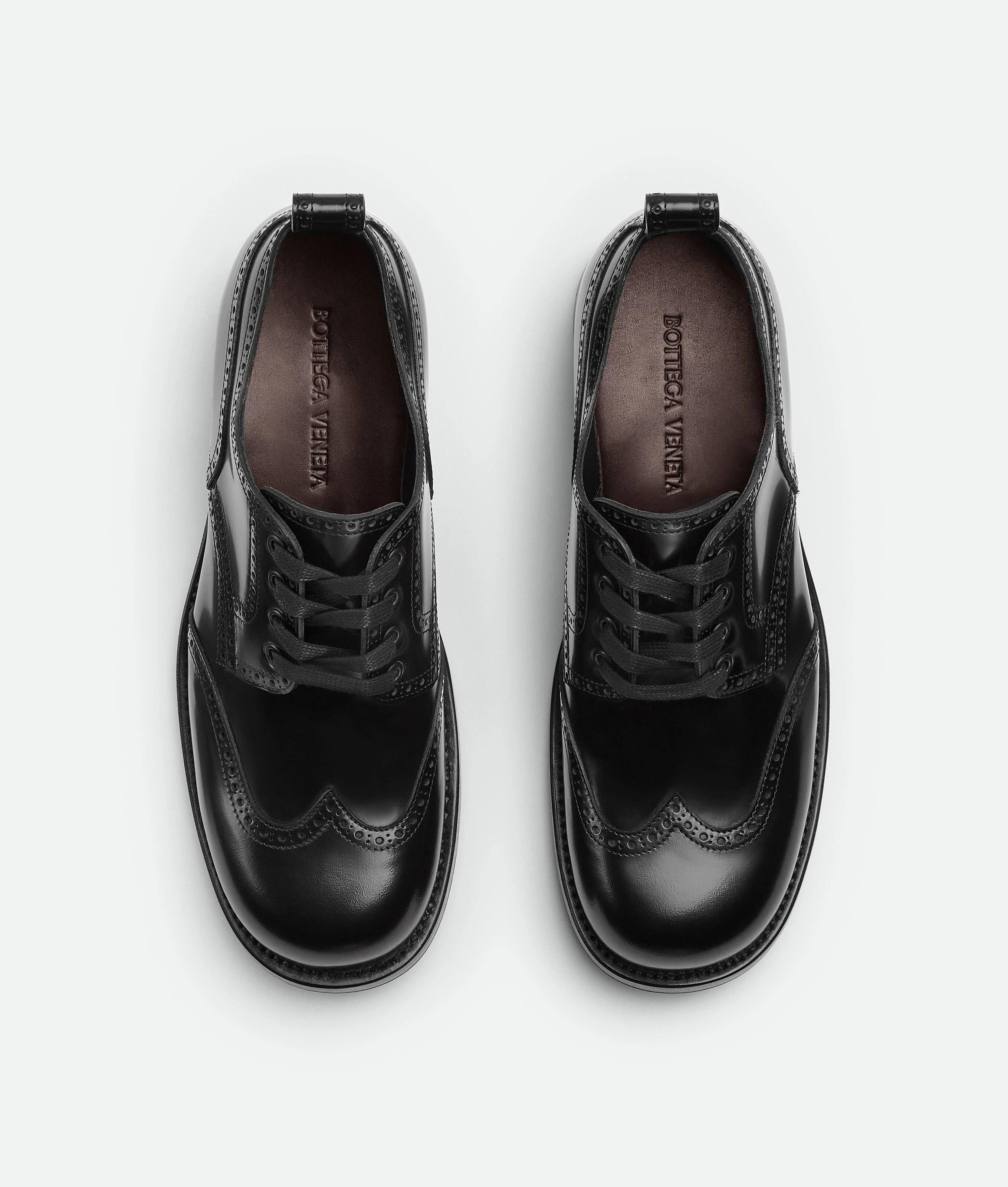 Bottega Veneta o1bcso1str0824 Wardrobe Lace-Up Shoe in Black Size US 9 / EU 42 - 3 Thumbnail