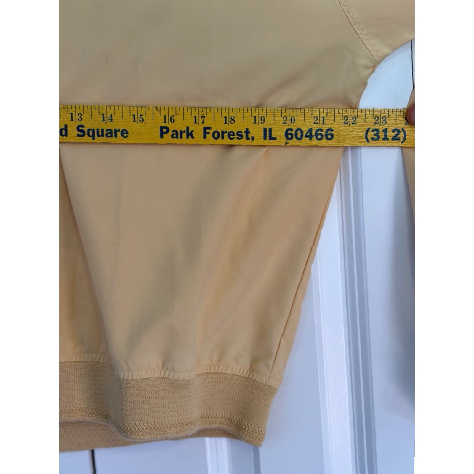 Vintage VINTAGE Sun Mountain Windbreaker Golf Houndstooth Pullover Lined Reversible Pockets Elastic Waist Yellow M Mens Size US M / EU 48-50 / 2 - 5 Thumbnail
