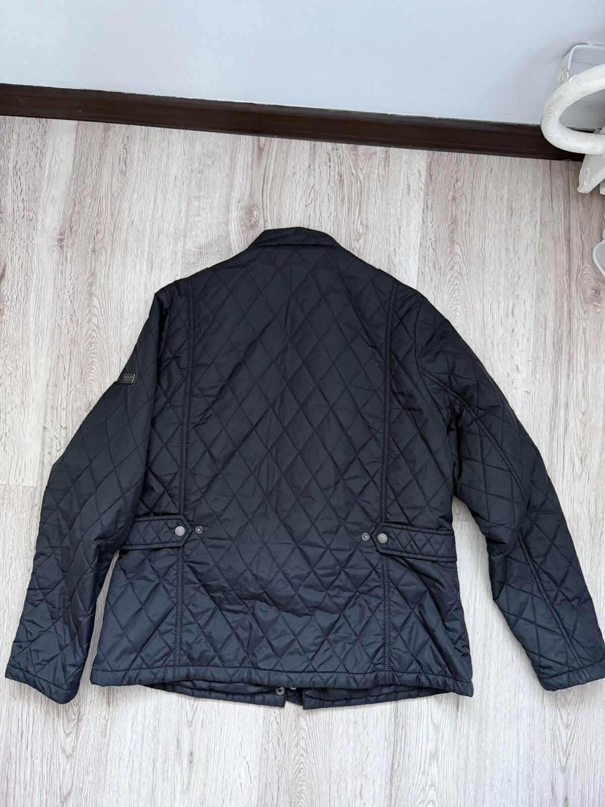 Barbour Barbour International Gairlochy Quilted Jacket Black Size XL / US 12-14 / IT 48-50 - 10 Thumbnail