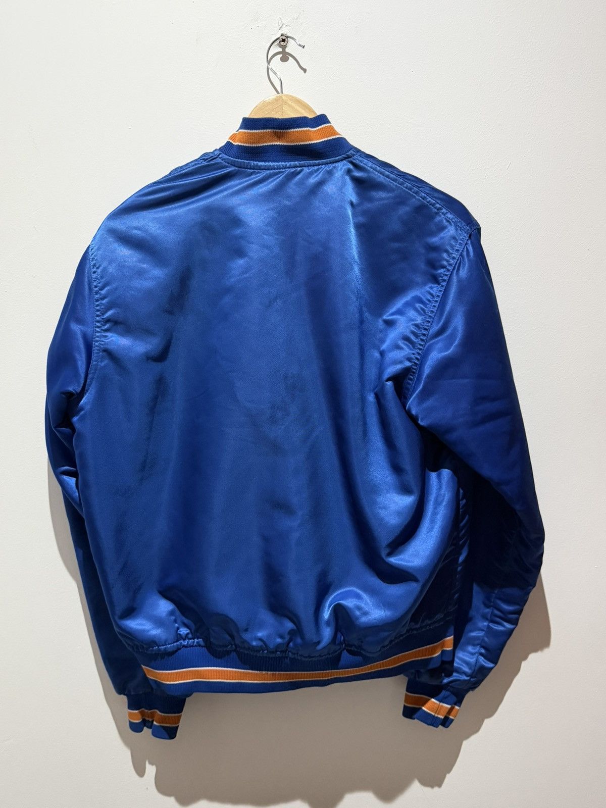 Starter Vintage 80s Starter Mets satin bomber jacket Size US M / EU 48-50 / 2 - 2 Thumbnail
