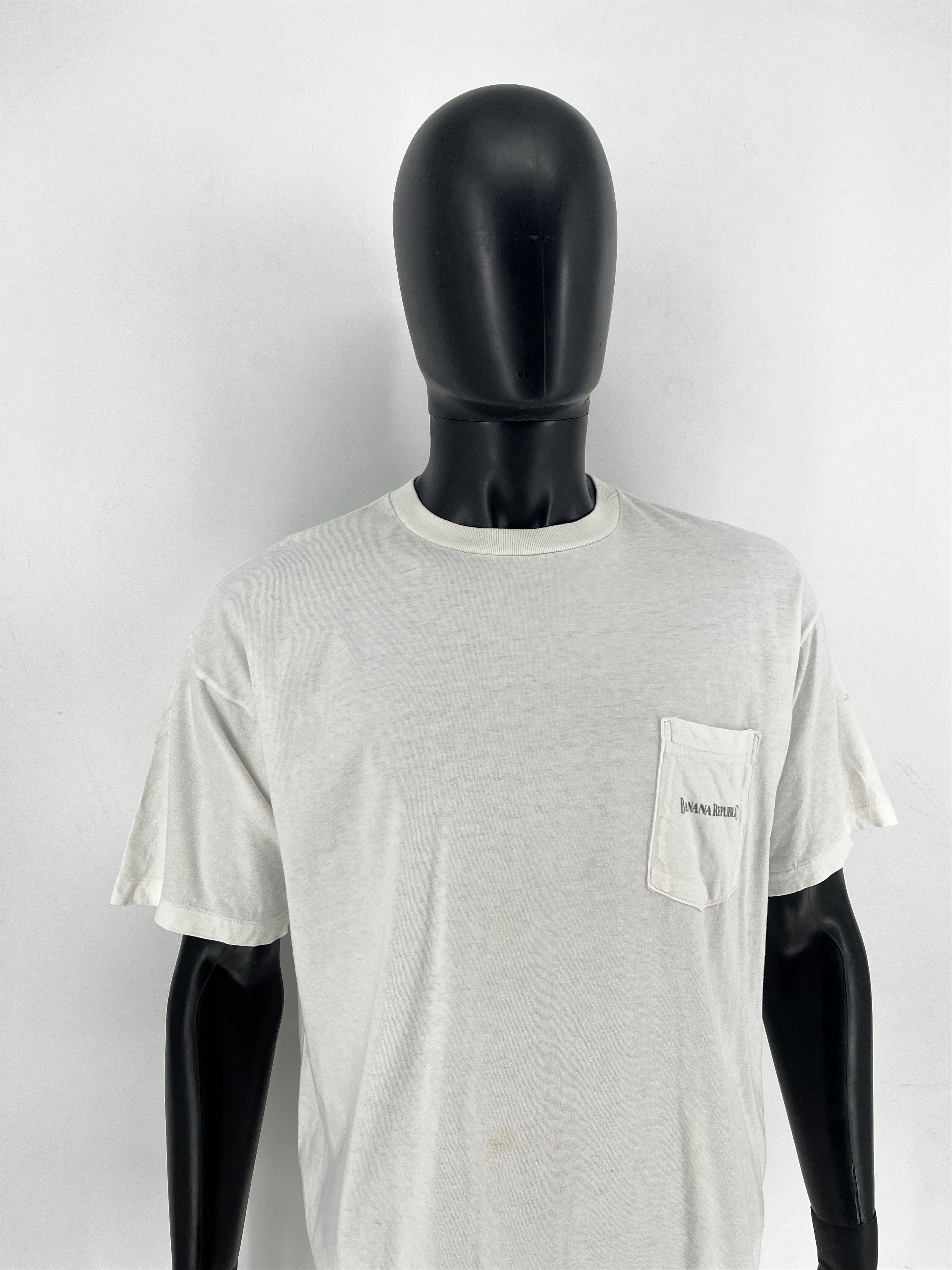 Banana Republic Vintage 1990s Banana Republic Safari Travel Graphic T-shirt Size US XL / EU 56 / 4 - 4 Thumbnail