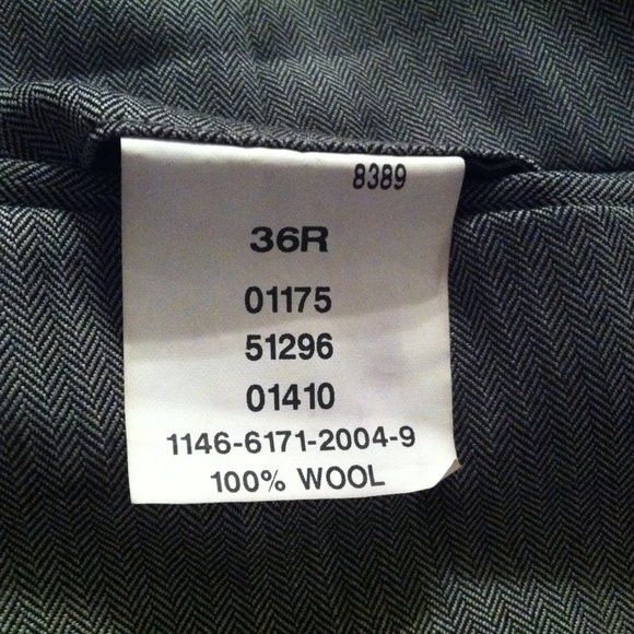 Jos. A. Bank JOS.A.BANK MEN'S NEW 100%WOOL DRESS PANTS SIZE: 36/UNHEMMED Size 36R - 10 Thumbnail