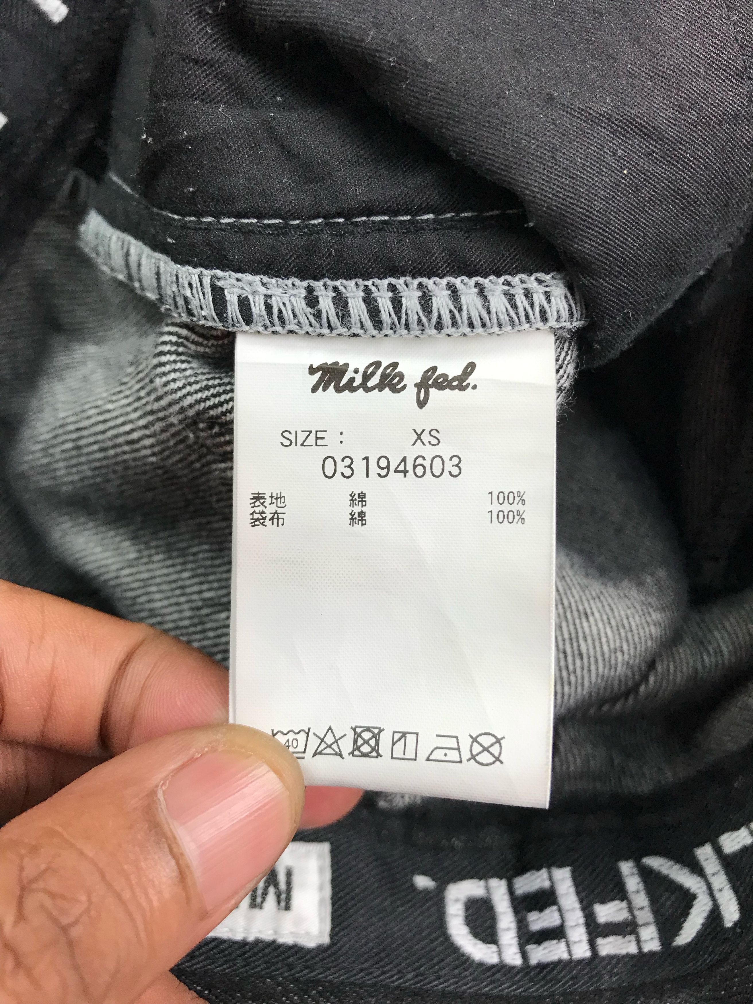 MILKFED AUTHENTIC MILKFED JEANS JAPAN 🇯🇵 Size 25" / US 0 / IT 36 - 19 Thumbnail