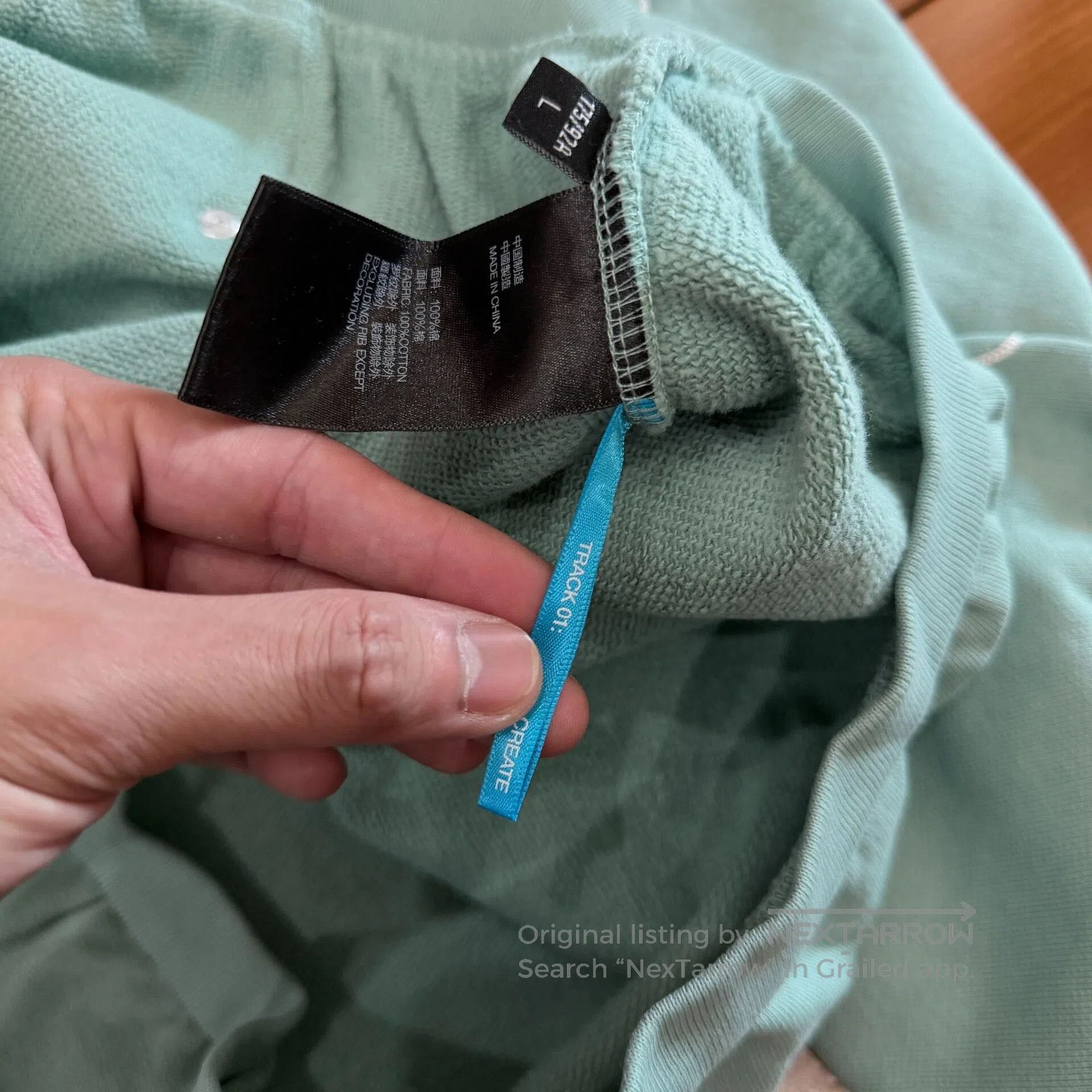 Other Mint Green Boxy Hoodie Sweater. Size US L / EU 52-54 / 3 - 6 Thumbnail