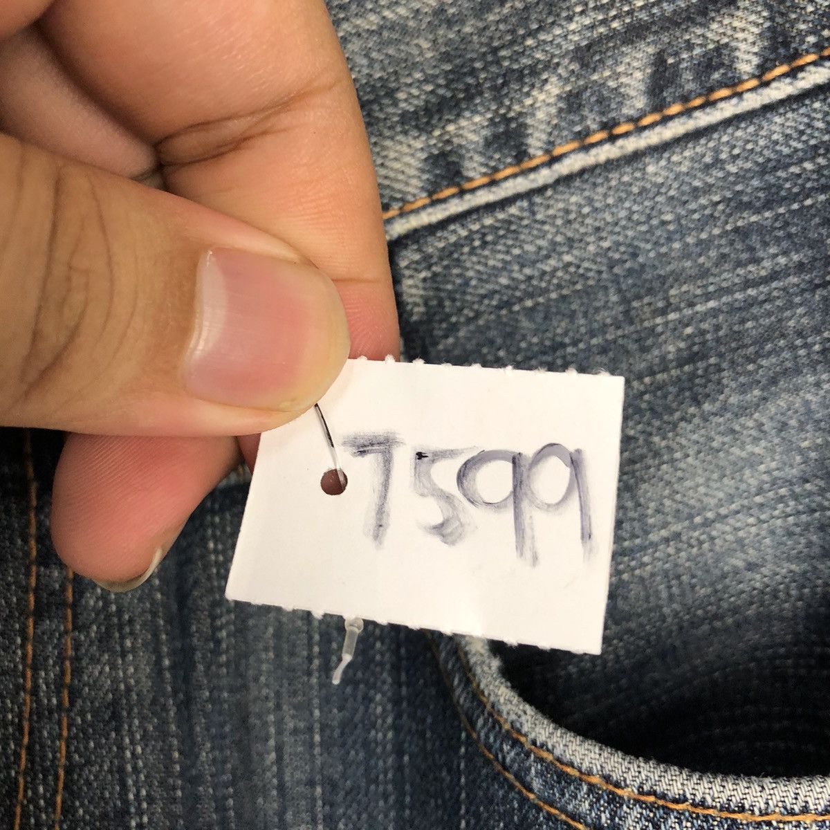 Edwin 503 Edwin Premium vintage faded Blue Denim Pants #7599 Size US 30 / EU 46 - 10 Thumbnail