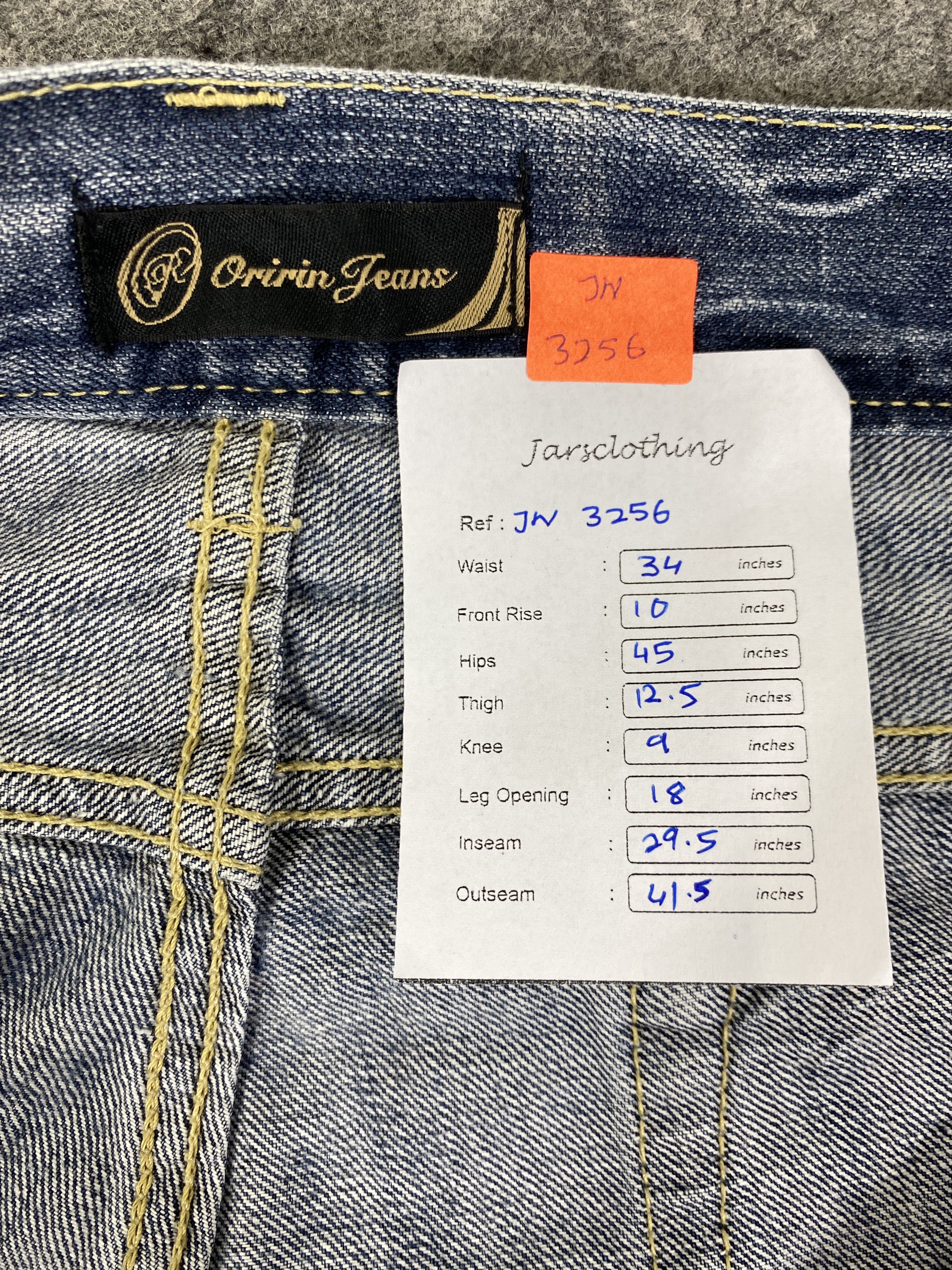 Hysteric Glamour Vintage Oririn HYSTERIC STYLE Jeans 34x29.5 Denim - JN3256 Size US 34 / EU 50 - 8 Thumbnail