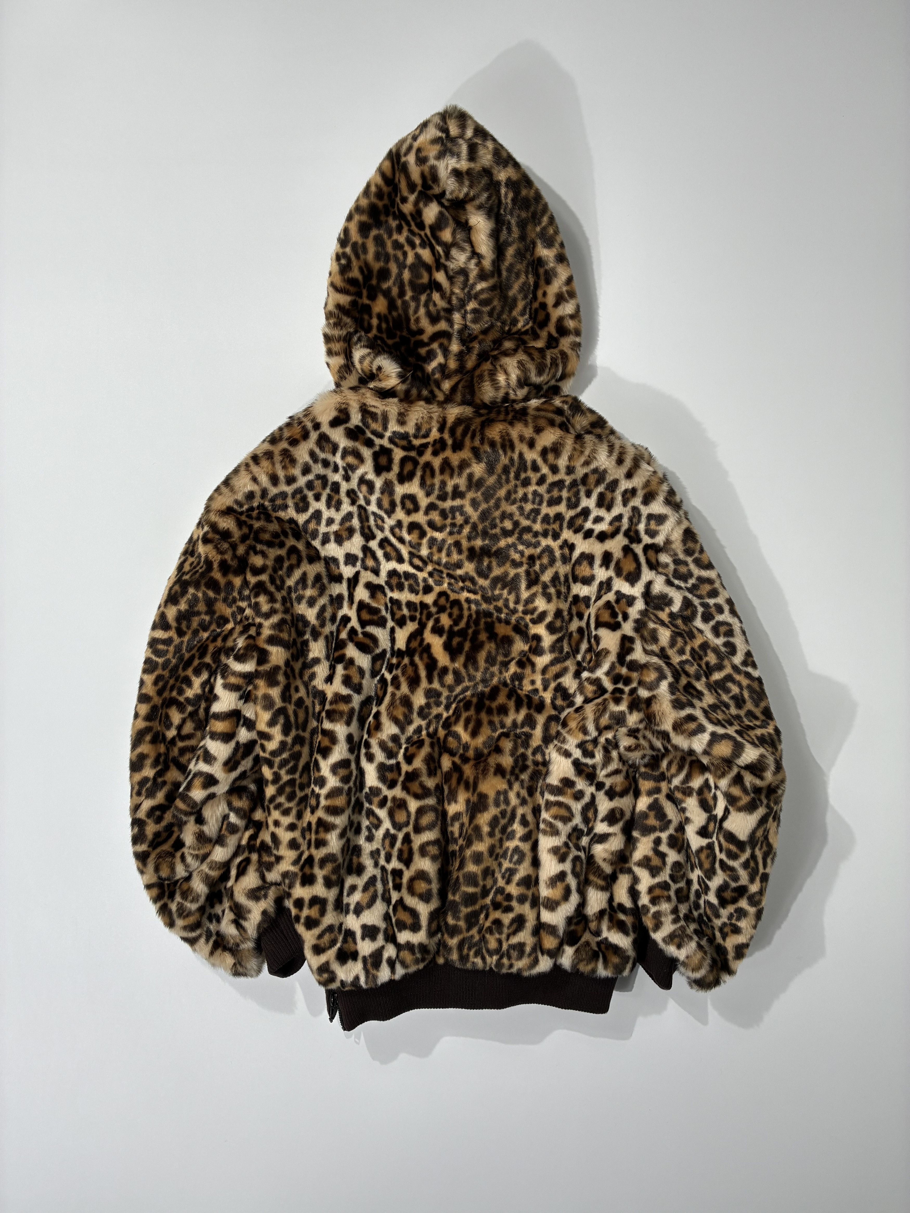 R13 R13 FAUX FUR LEOPARD OVERSIZED POPOVER HOODIE XXSsize Size XXS / US 00 / IT 34 - 4 Thumbnail