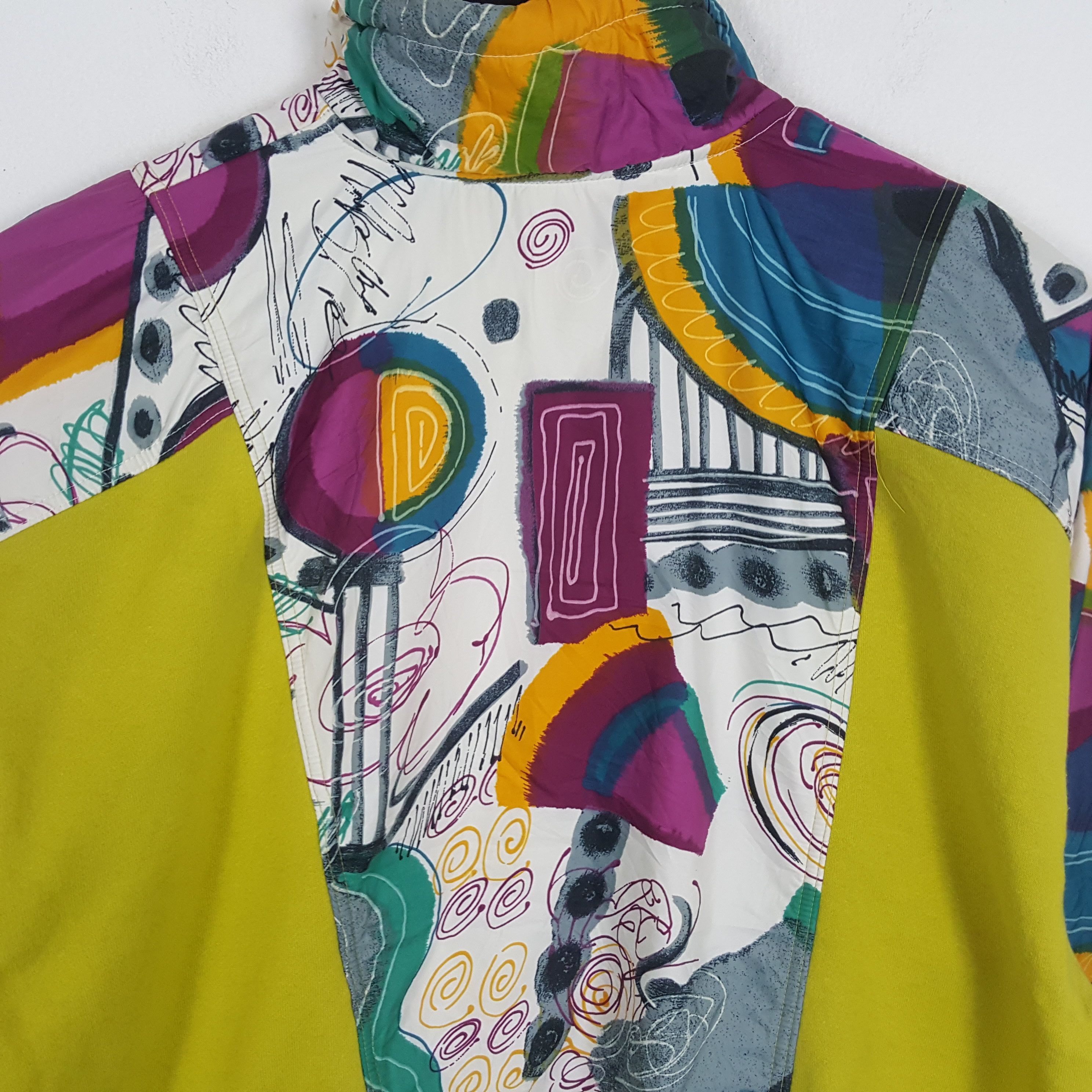 Vintage SILVY Nice Design Sweatshirt Size US XL / EU 56 / 4 - 4 Thumbnail