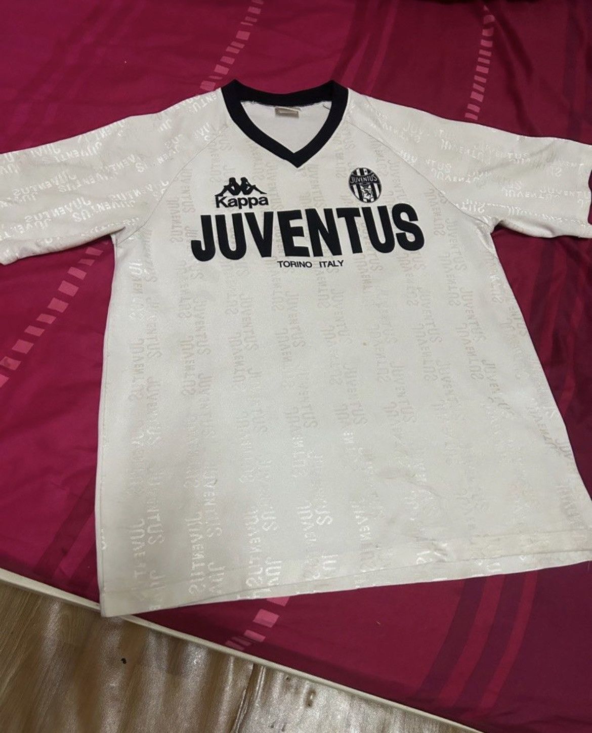 Kappa × Vintage Vintage 90s Kappa Juventus Training Kit Jersey Size US M / EU 48-50 / 2 - 1 Thumbnail