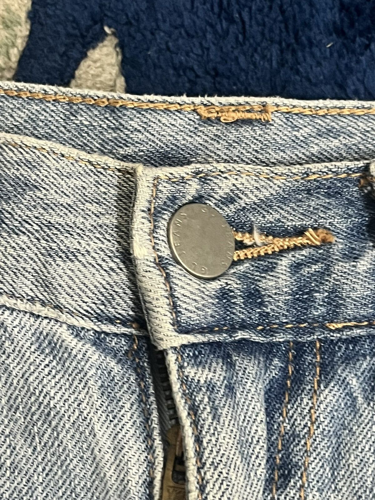 GU × Uniqlo × Vintage Baggy GU Denim Size 27" / US 4 / IT 40 - 8 Thumbnail