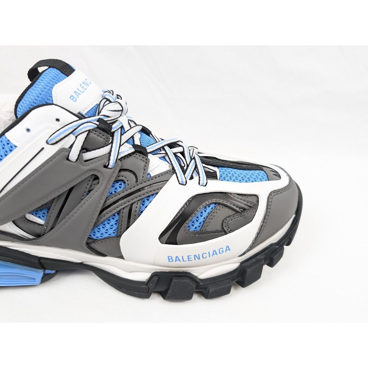 Balenciaga o1rshd1 Rubber Track Sneakers in Multicolor Size US 11 / EU 44 - 2 Thumbnail
