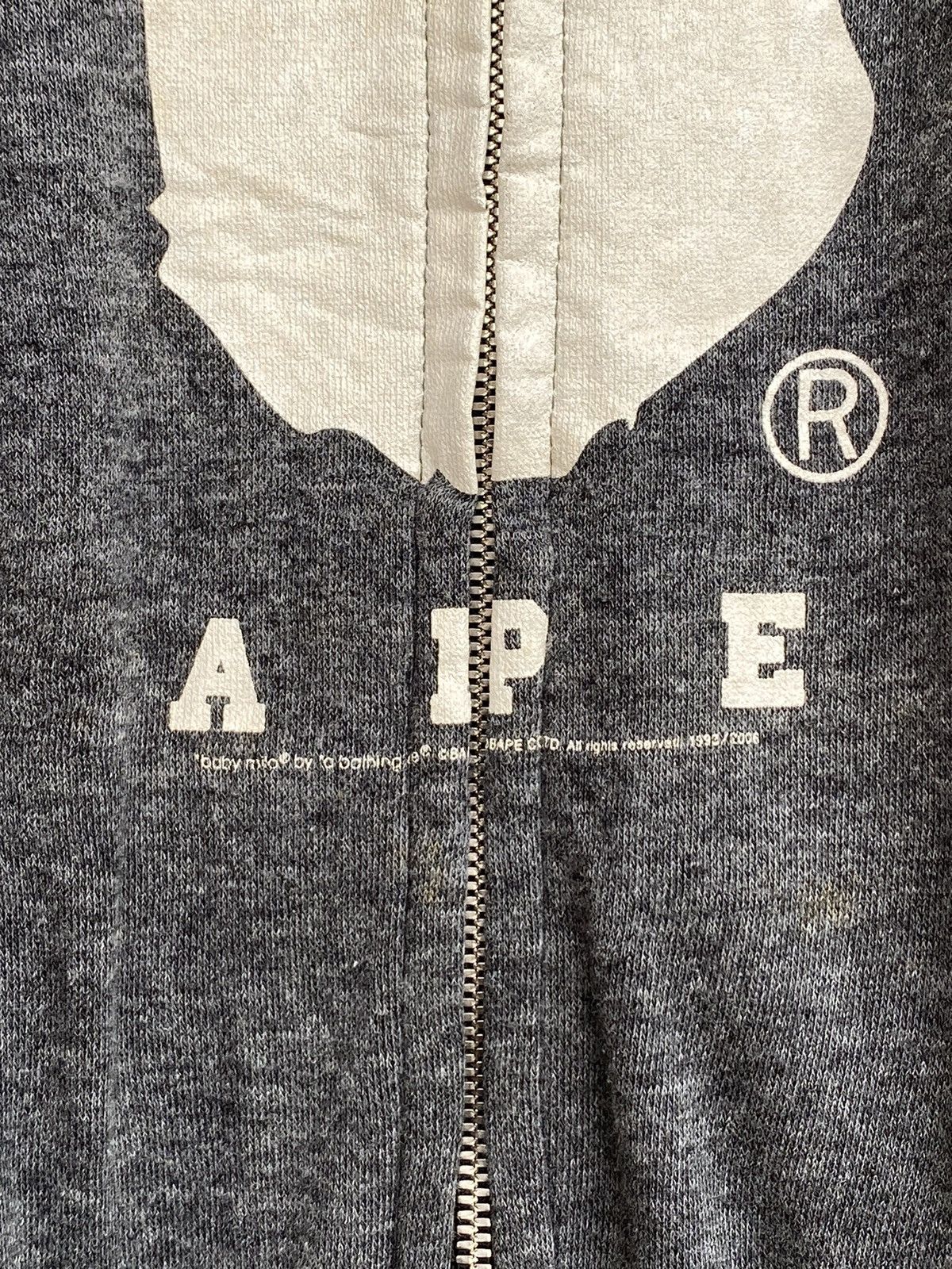 Bape Baby Milo College Full Zip Hoodie Size US M / EU 48-50 / 2 - 9 Thumbnail