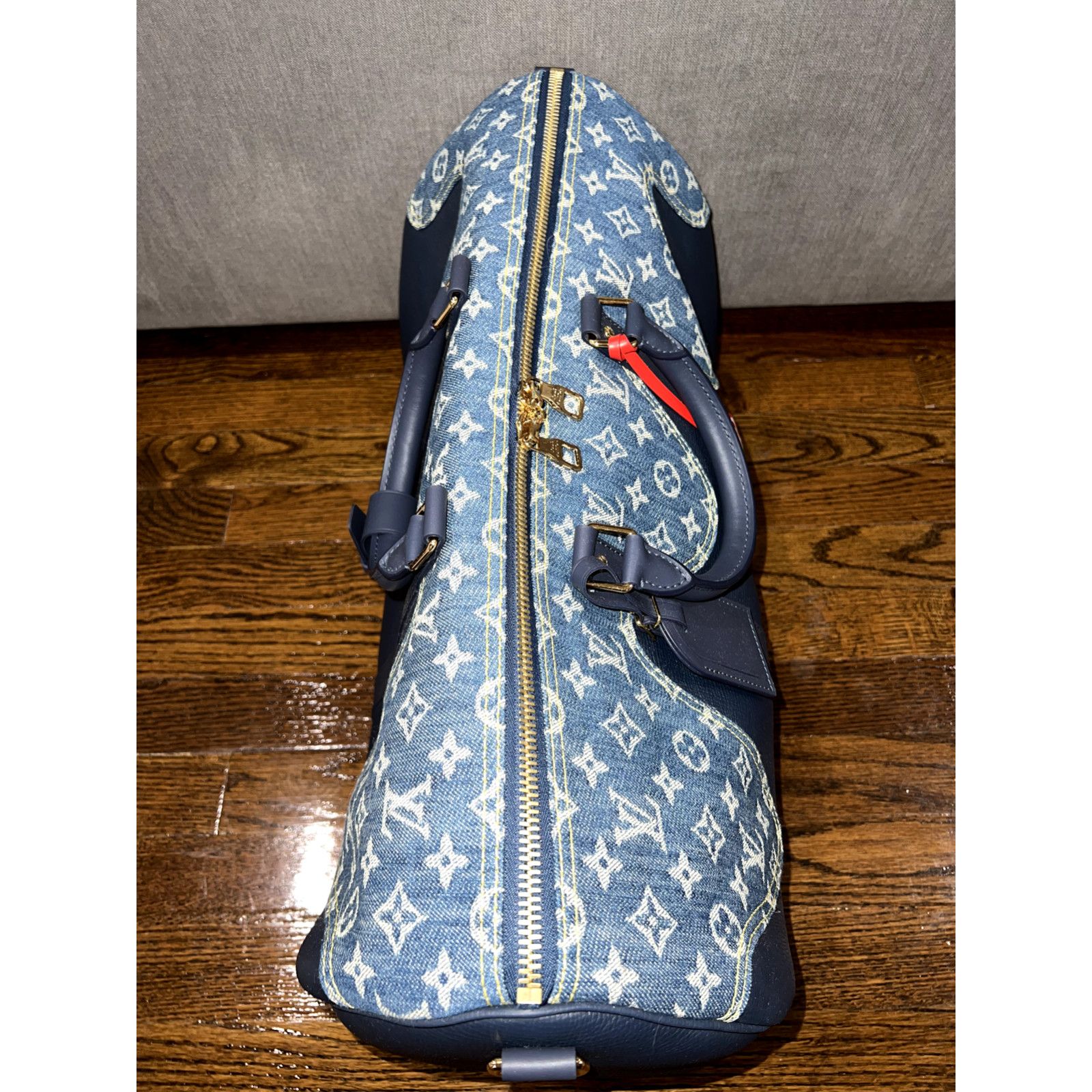 Louis Vuitton Louis Vuitton Keepall Bandouliere Drip Monogram Weekend Bag Size ONE SIZE - 11 Thumbnail