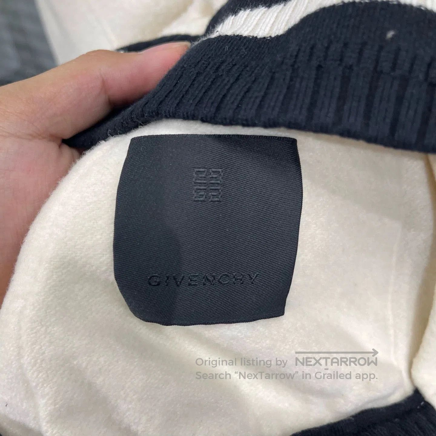 Givenchy White Bomber Jacket with Patch Details Size M. Size US M / EU 48-50 / 2 - 5 Thumbnail