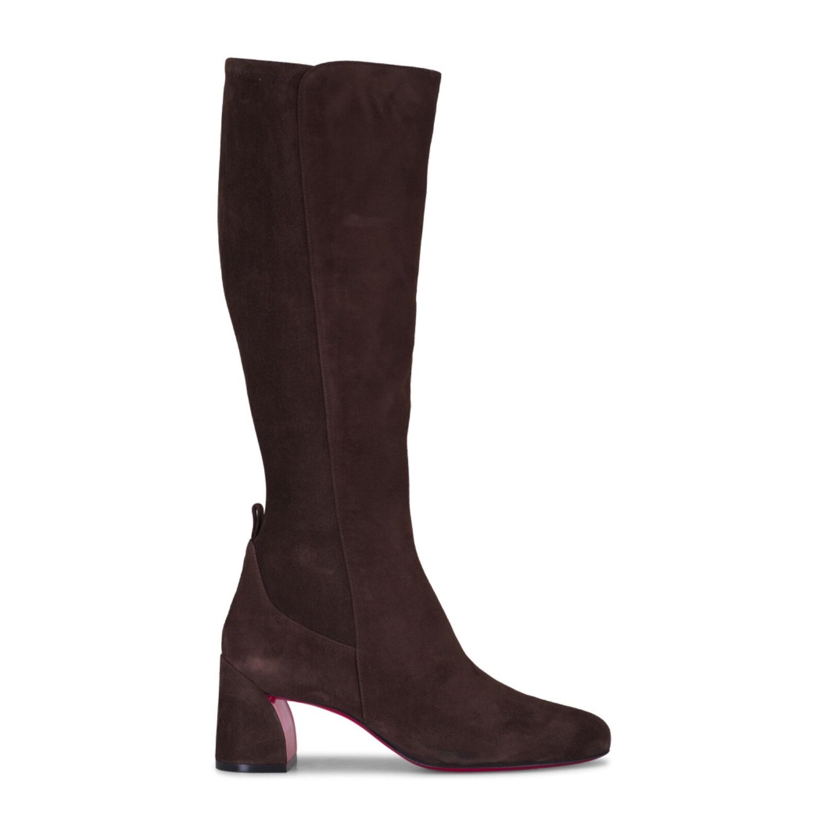 Christian Louboutin Christian Louboutin Jane Botta 55 Cosme Dark Brown Suede Size US 10 / IT 40 - 1 Thumbnail
