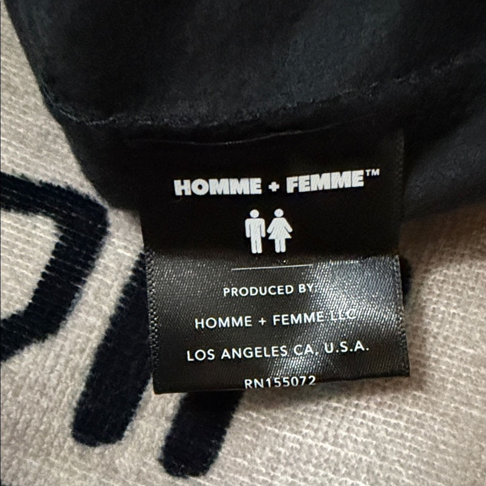 Homme + Femme La Homme Femme Money Sex Respect Hoddie Size US L / EU 52-54 / 3 - 12 Thumbnail