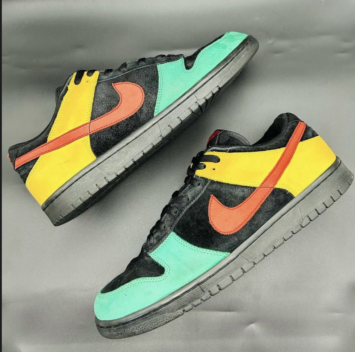 Nike Size 11 Nike Dunk Cl Low Journeys Rasta 2005 Grailed