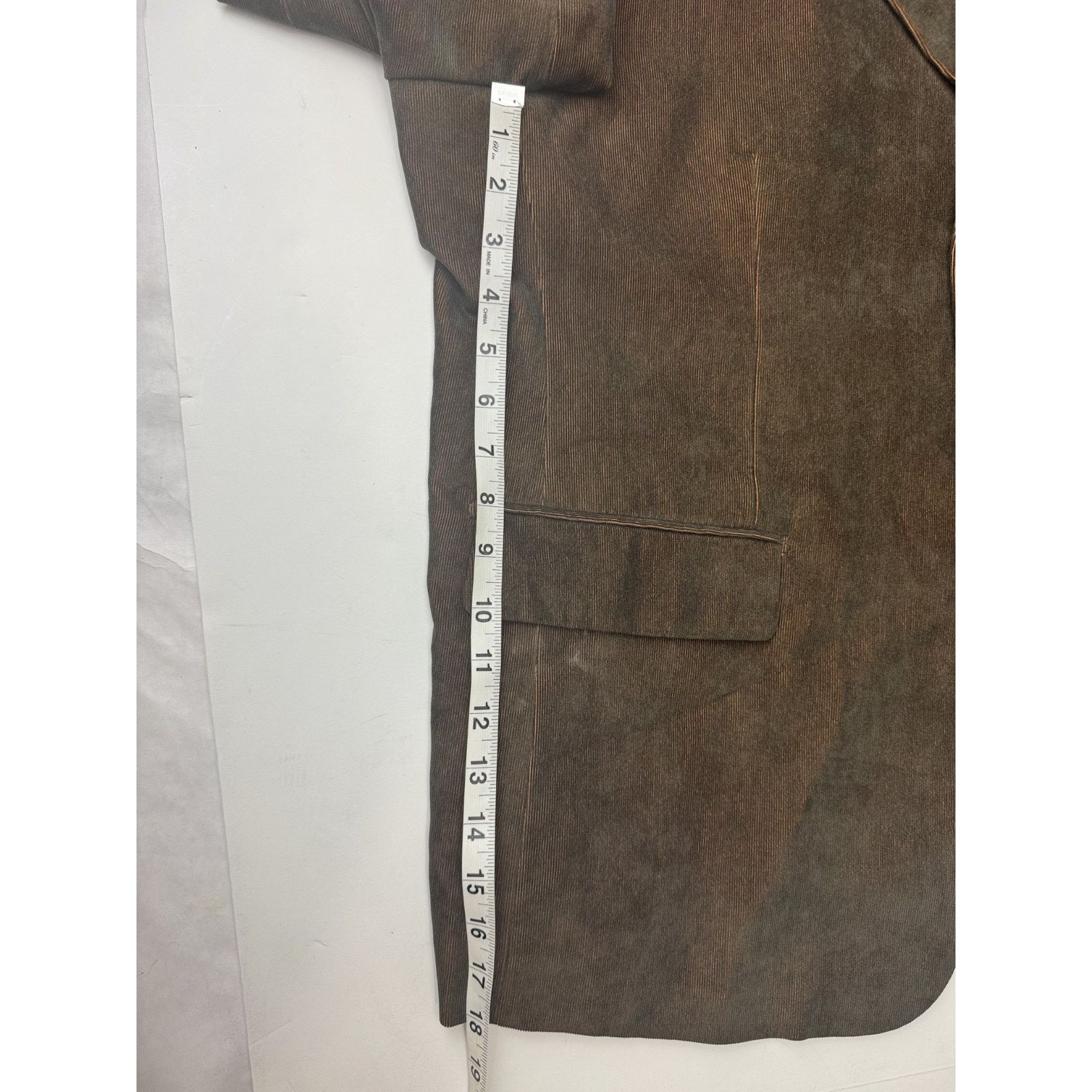 Other Rizzoli Uomo Corduroy Blazer 46 Brown Victory Outreach Size 46S - 5 Thumbnail