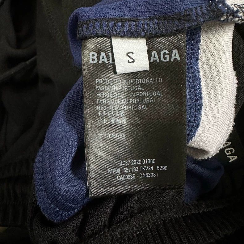 Balenciaga Balenciaga size s FW20 Sporty B printed logo color-block ho Size US 28 / EU 44 - 5 Thumbnail