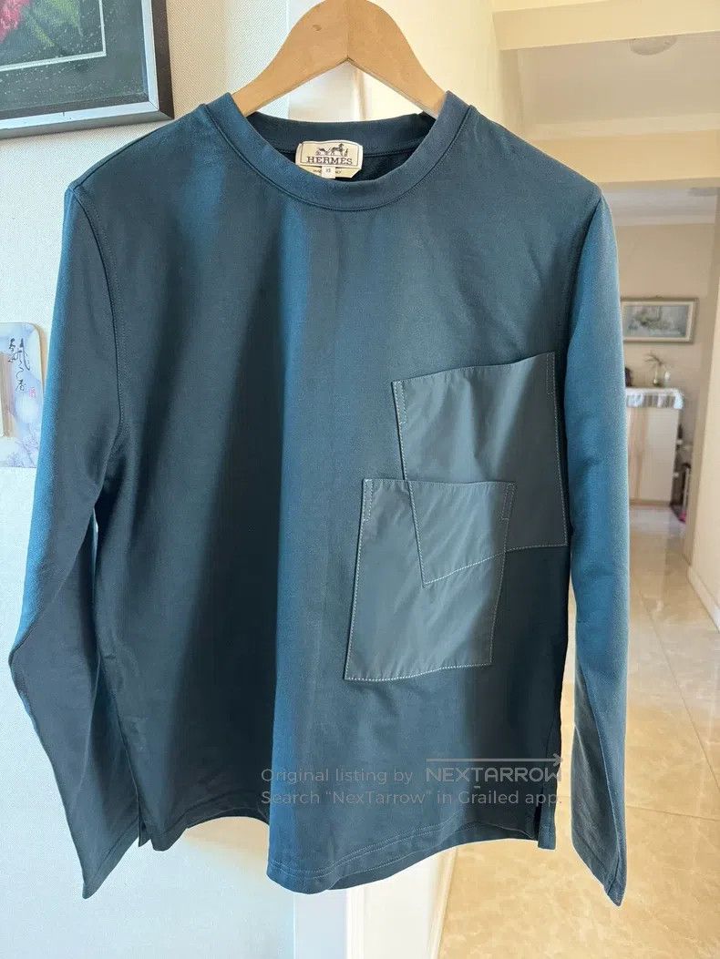 Hermes Hermes Round-neck long-sleeve T-shirt Size US XS / EU 42 / 0 - 1 Thumbnail