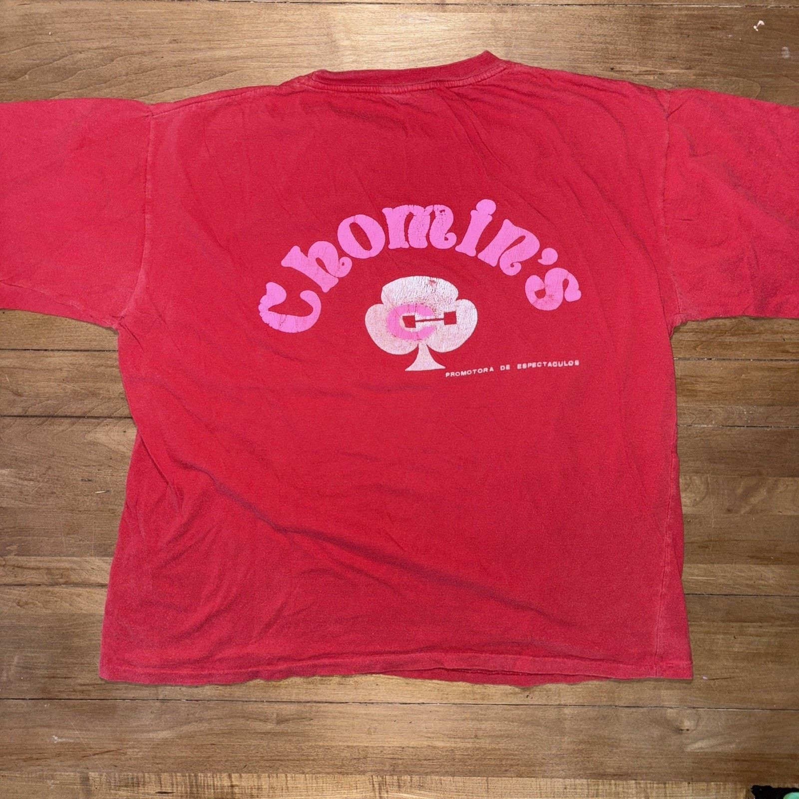Vintage Vintage José Luis Rodríguez 90s "Tour El Puma Perú" T Shirt Size US L / EU 52-54 / 3 - 5 Thumbnail