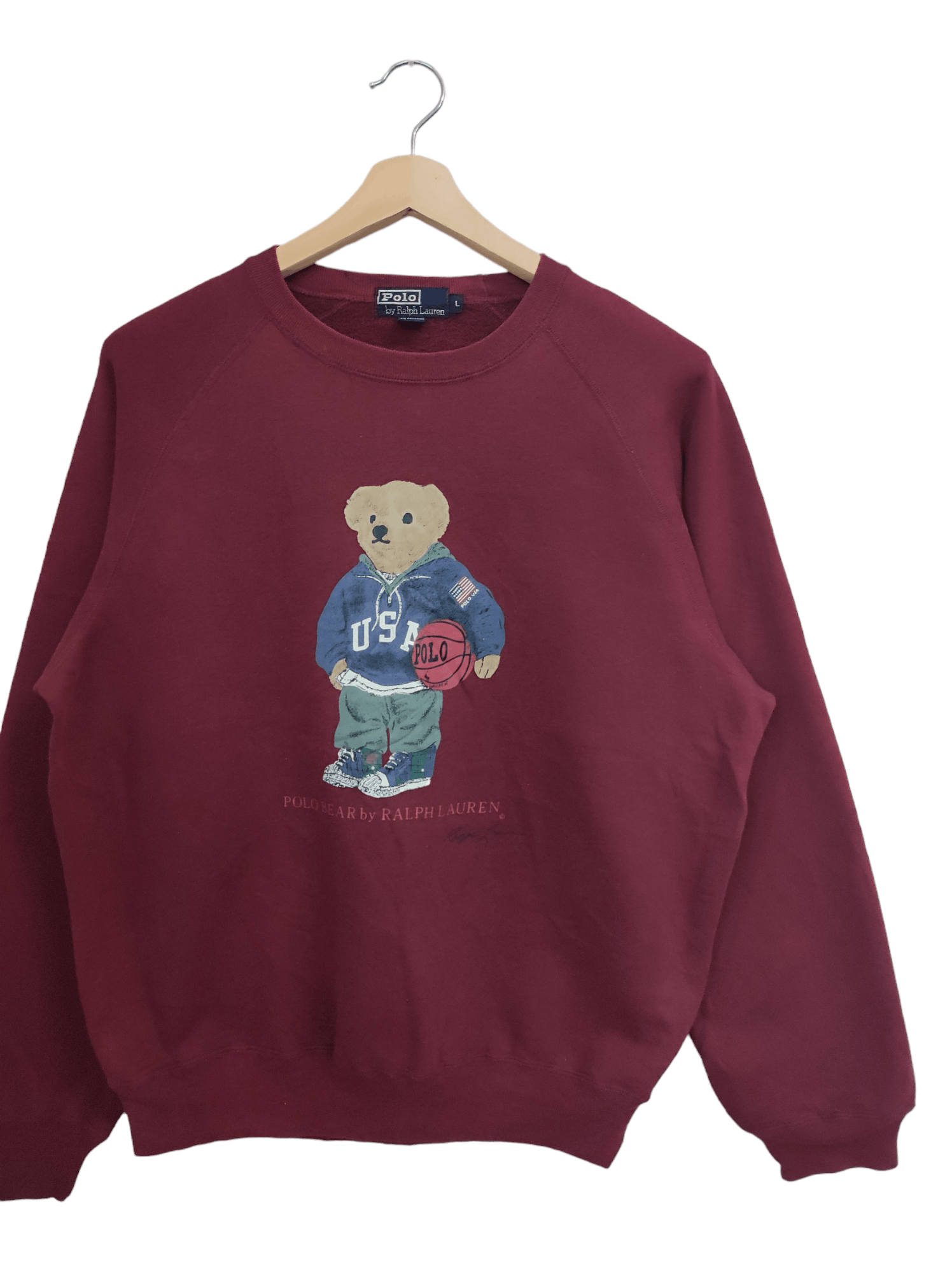 Polo Bear Go Basketball NBA Streetwear jumper Ralph Lauren