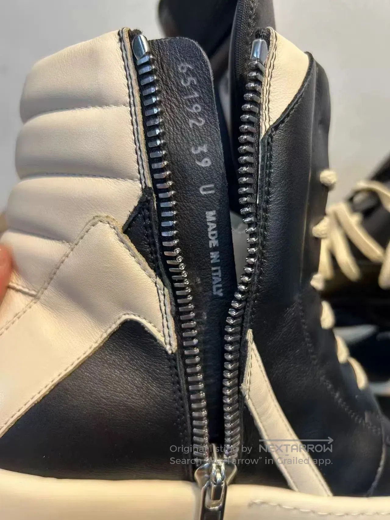 Rick Owens Rick Owens Low Top Sneakers Size 39. Size US 6 / EU 39 - 6 Thumbnail