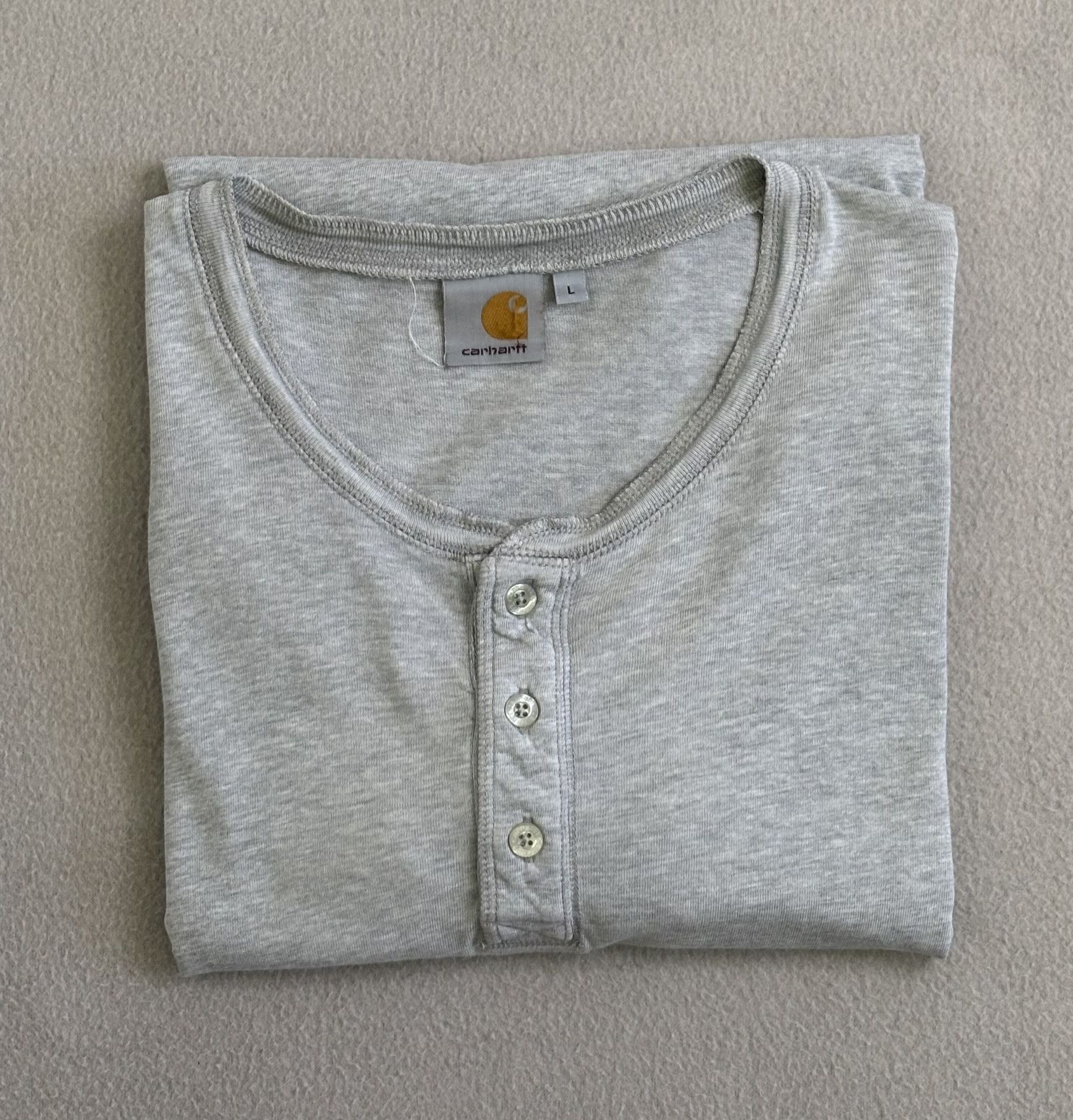 Carhartt Longsleeve gray Carhartt large Size US L / EU 52-54 / 3 - 16 Thumbnail