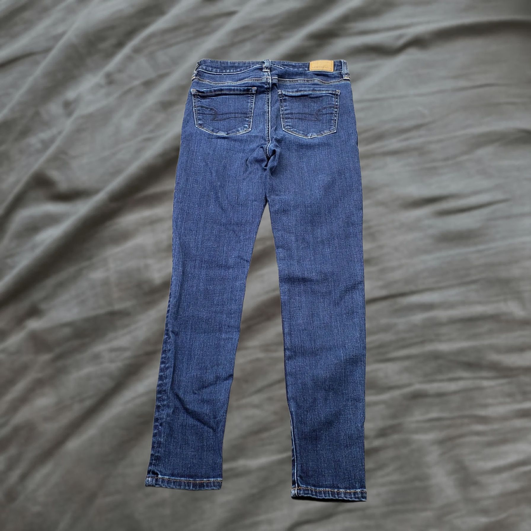 American Eagle Outfitters American Eagle Outfitters Jeans Womens 2S Blue Denim Whiskered High Waist Streetwear Grunge Jeans 2S Womens Blue Denim Streetwear Grunge XS? Size 26" / US 2 / IT 38 - 1 Thumbnail