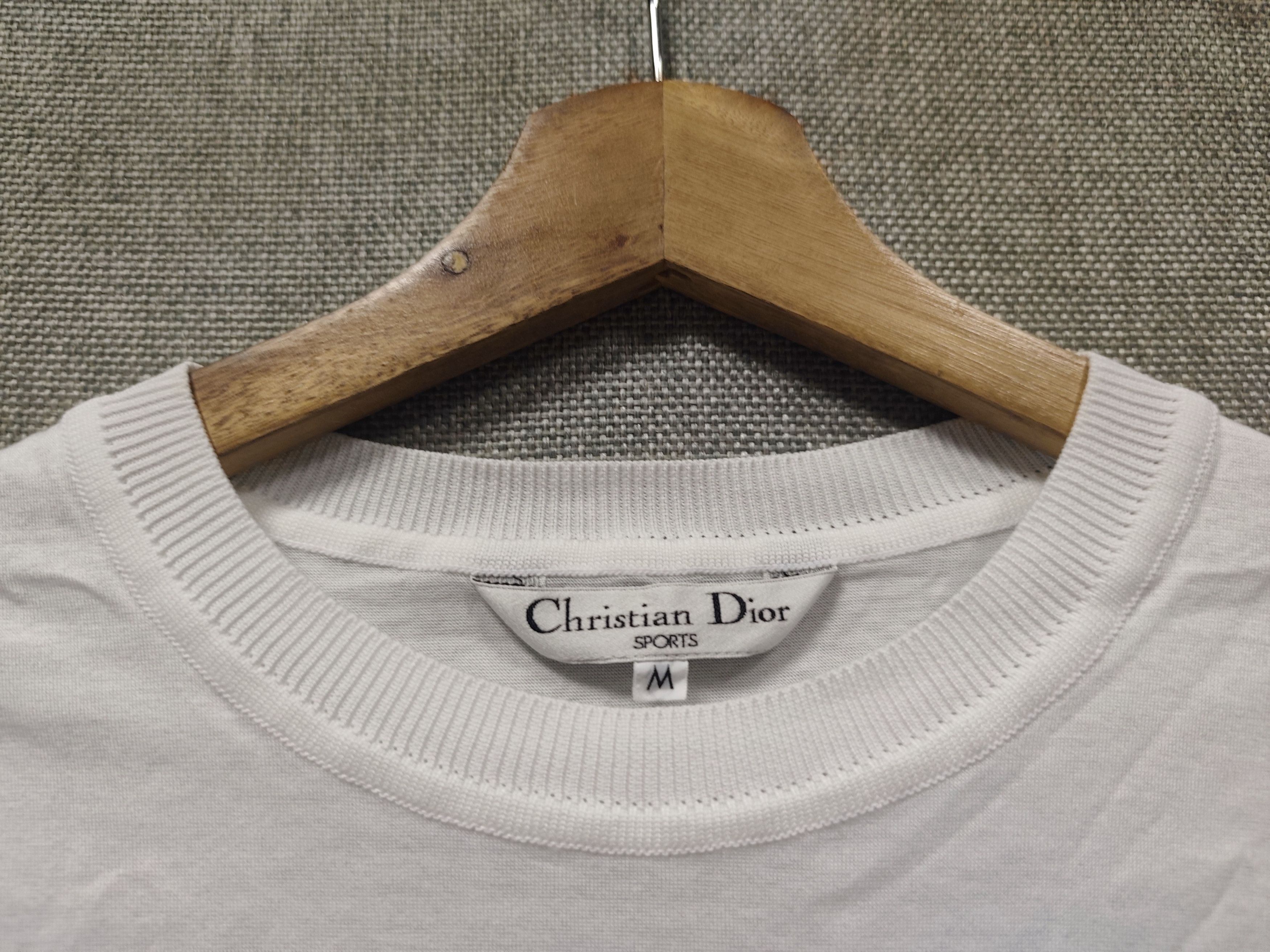 Christian Dior Monsieur Christian Dior Sports Embroidered Crop Tops Size M / US 6-8 / IT 42-44 - 5 Thumbnail