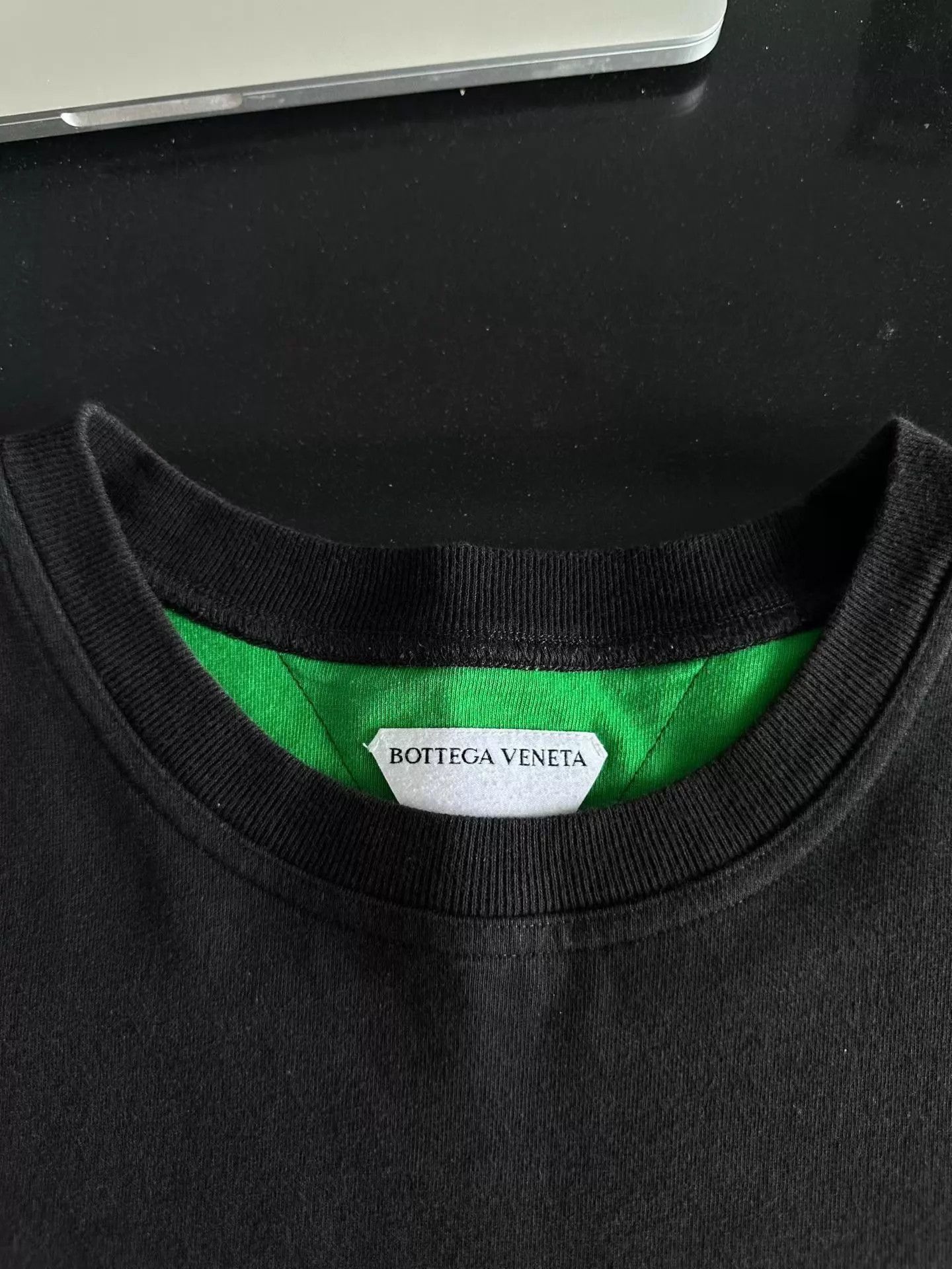 Bottega Veneta BV Black Green Short Sleeve Tee M 98 New Size US M / EU 48-50 / 2 - 3 Thumbnail