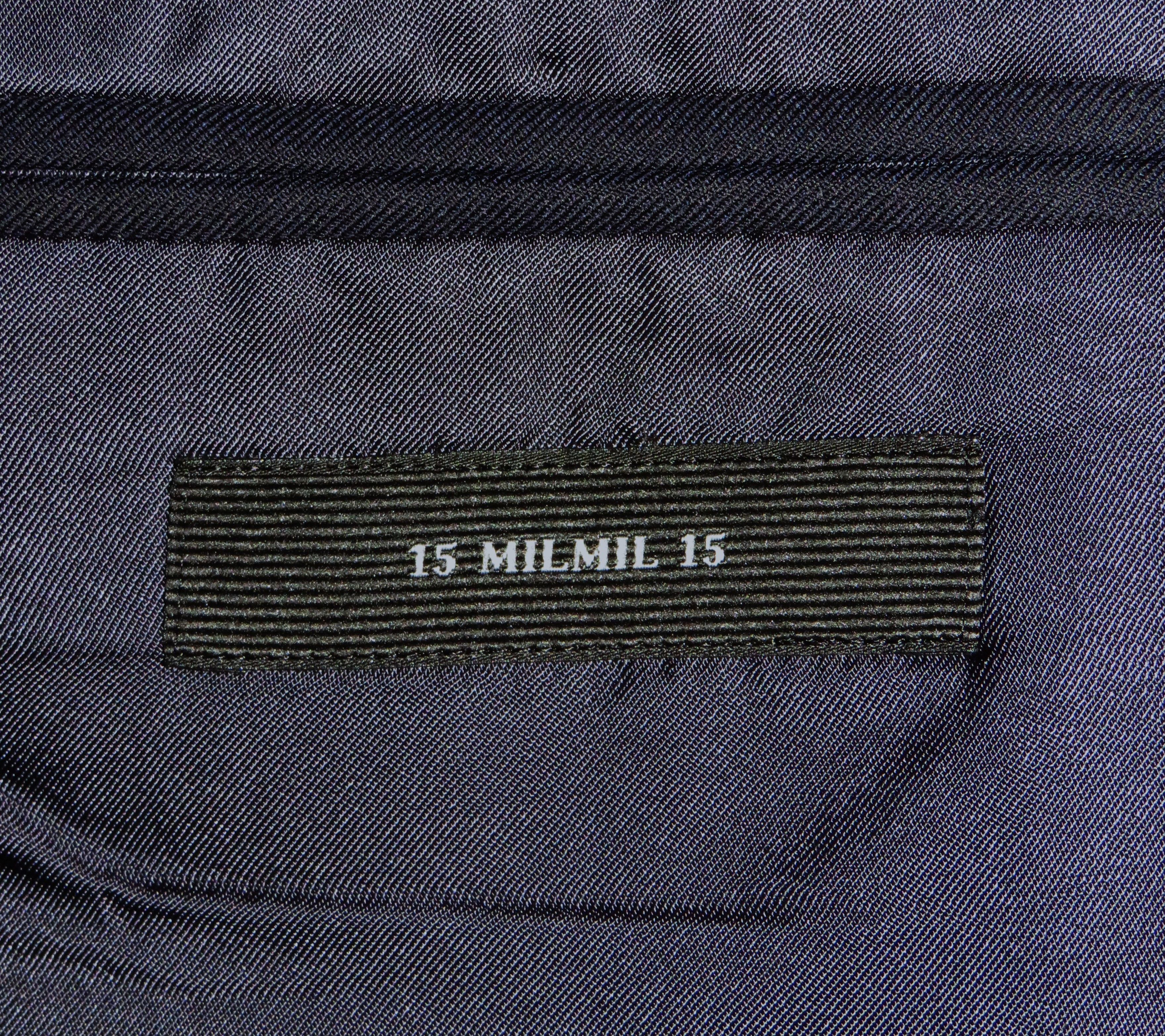 Ermenegildo Zegna Su Misura Exclusive 15milmil15 Navy Three Piece Suit 46L Size 46L - 18 Thumbnail