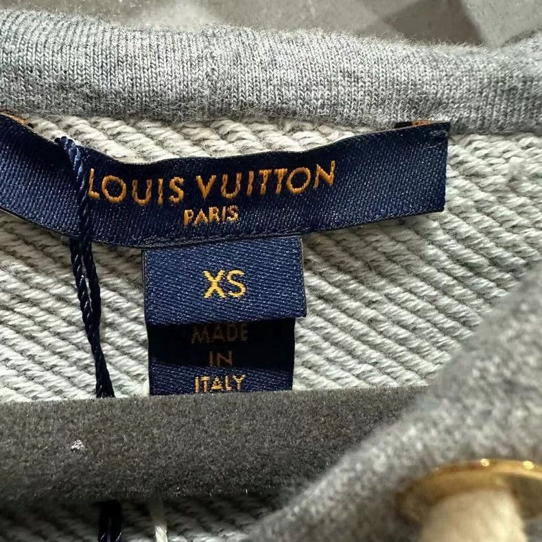 Louis Vuitton Louis Vuitton Grey logo hoodie Size US XS / EU 42 / 0 - 4 Thumbnail