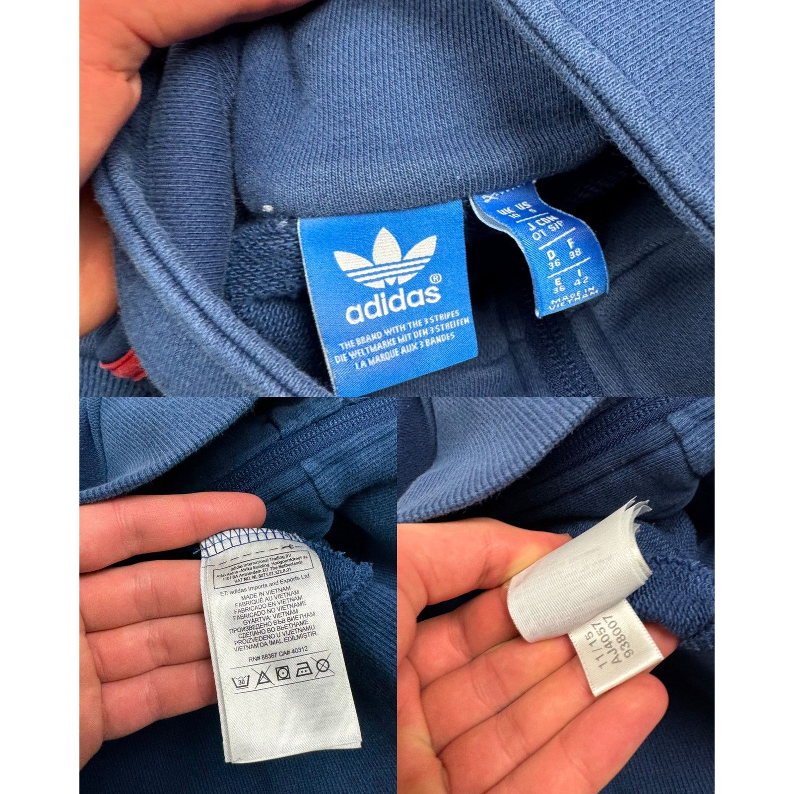 Adidas Adidas Firebird Womens Trefoil Logo Full Zip Track Jacket S Size S / US 4 / IT 40 - 3 Thumbnail
