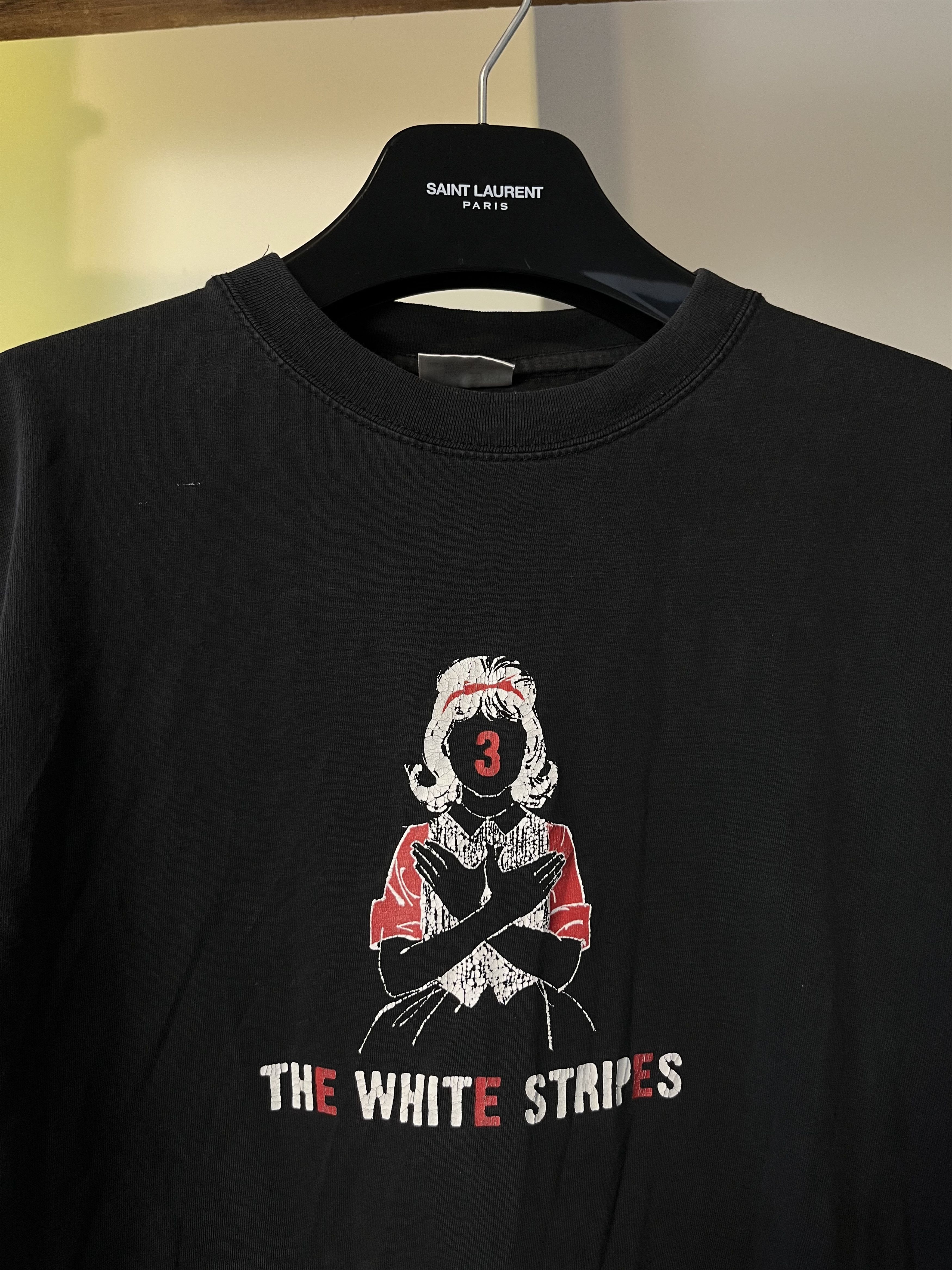 Band Tees Vintage The White Stripes 00s Rock Tee Size US M / EU 48-50 / 2 - 3 Thumbnail
