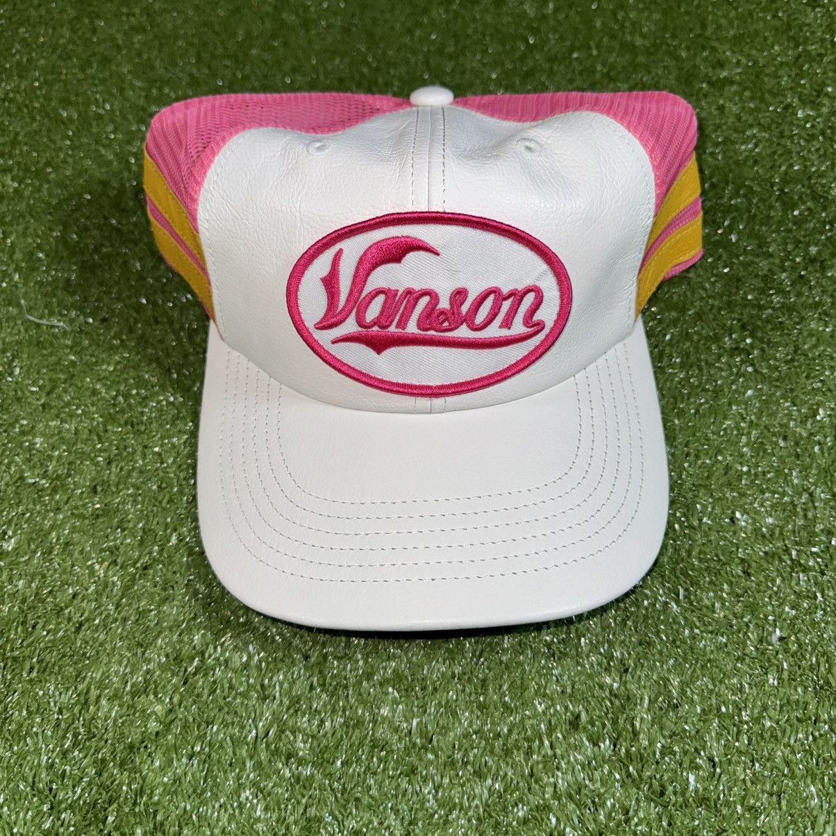 Supreme × Vanson Leathers Supreme x Vanson Leathers Trucker Hat Size ONE SIZE - 1 Thumbnail