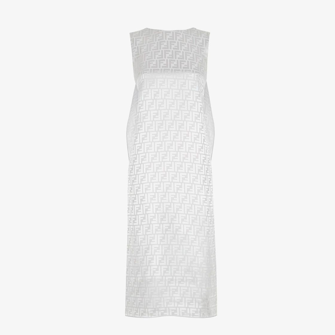 Fendi o1s1wg110825 Dress in White Size XL / US 12-14 / IT 48-50 - 1 Thumbnail