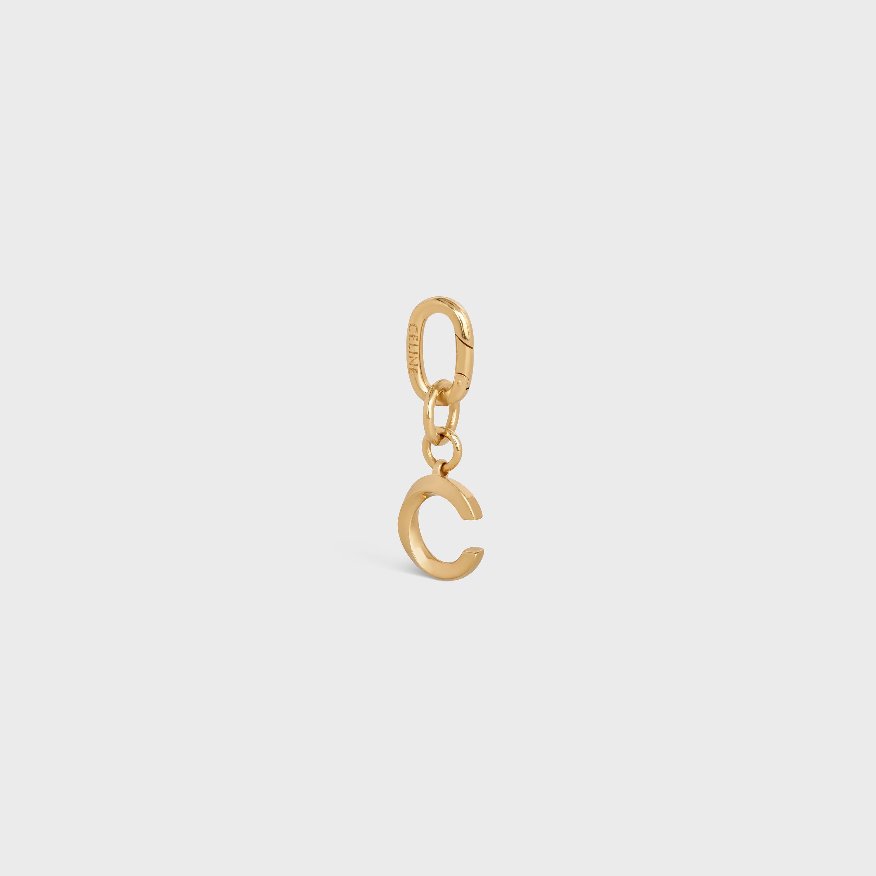 Celine o1bcso1str0725 Size : OS / 49G896 Bag Charm in Gold Size ONE SIZE - 3 Thumbnail