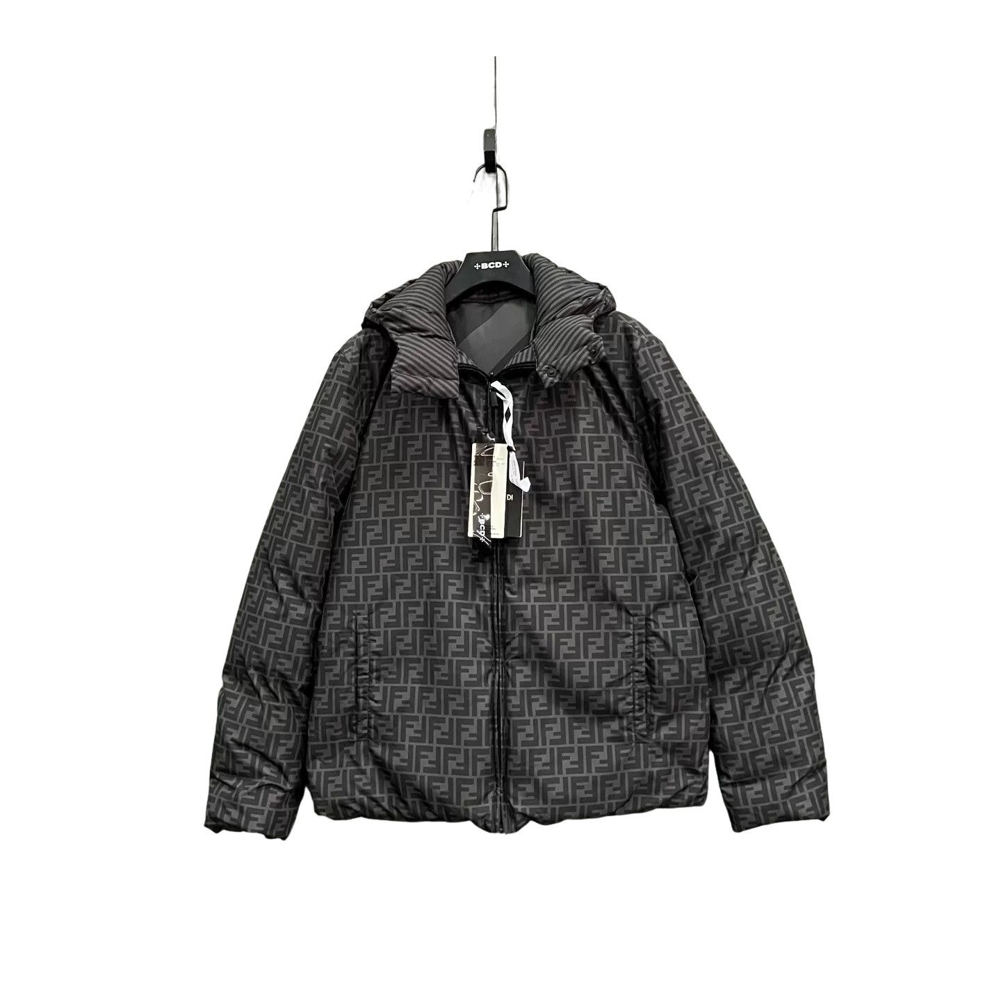 Fendi Fendi Reversible FF Zucca Puffer Jacket 52 Size US L / EU 52-54 / 3 - 1 Thumbnail