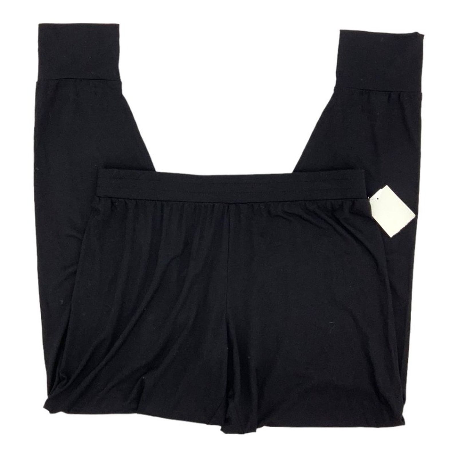Nordstrom Nordstrom Black Jersey Knit Pull On Jogger Pants Small NWOT Size 27" / US 4 / IT 40 - 1 Thumbnail