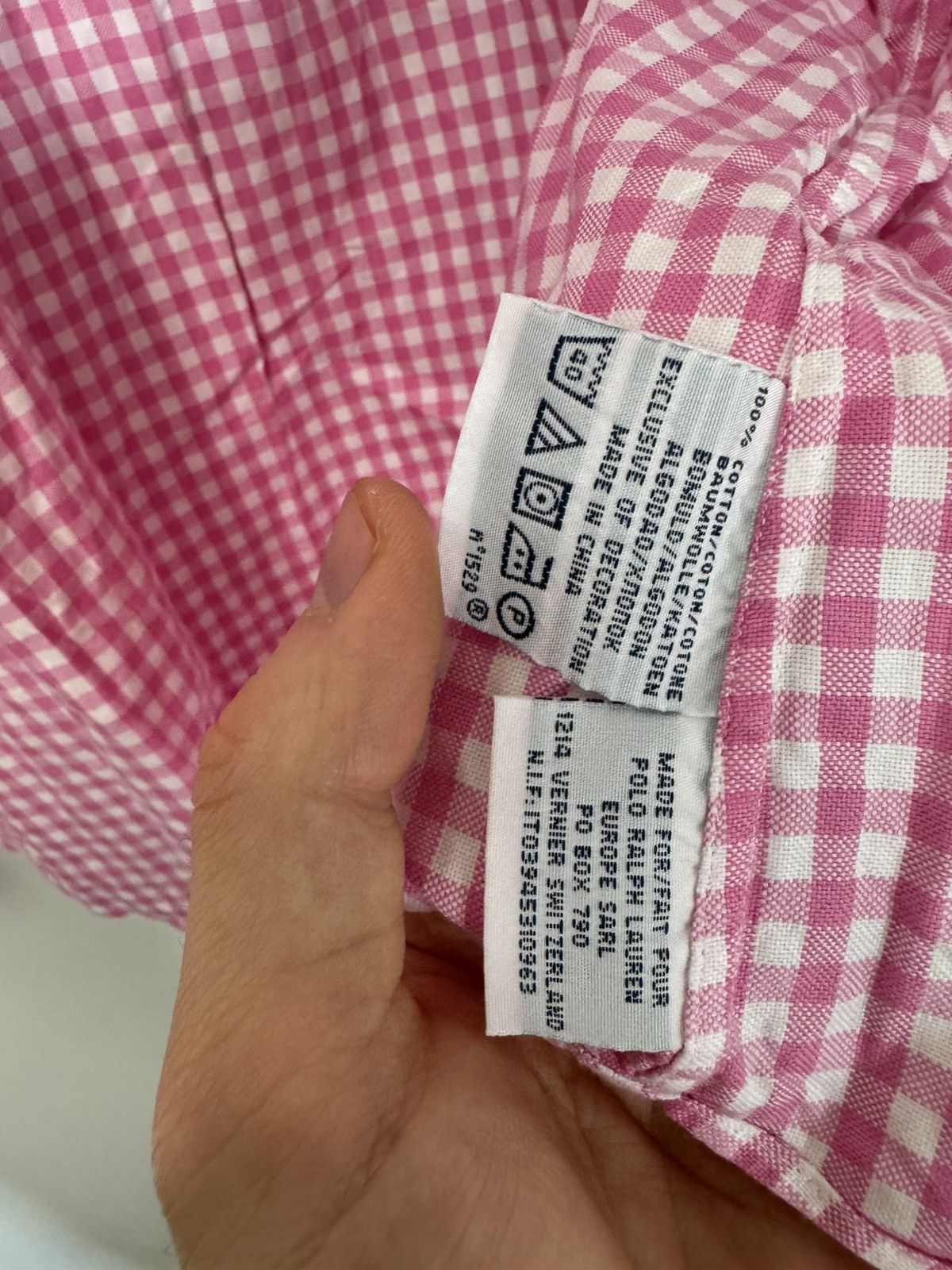Ralph Lauren Polo Ralph Lauren Pink Checkered Button Up Shirt Casual Size US XXL / EU 58 / 5 - 5 Thumbnail