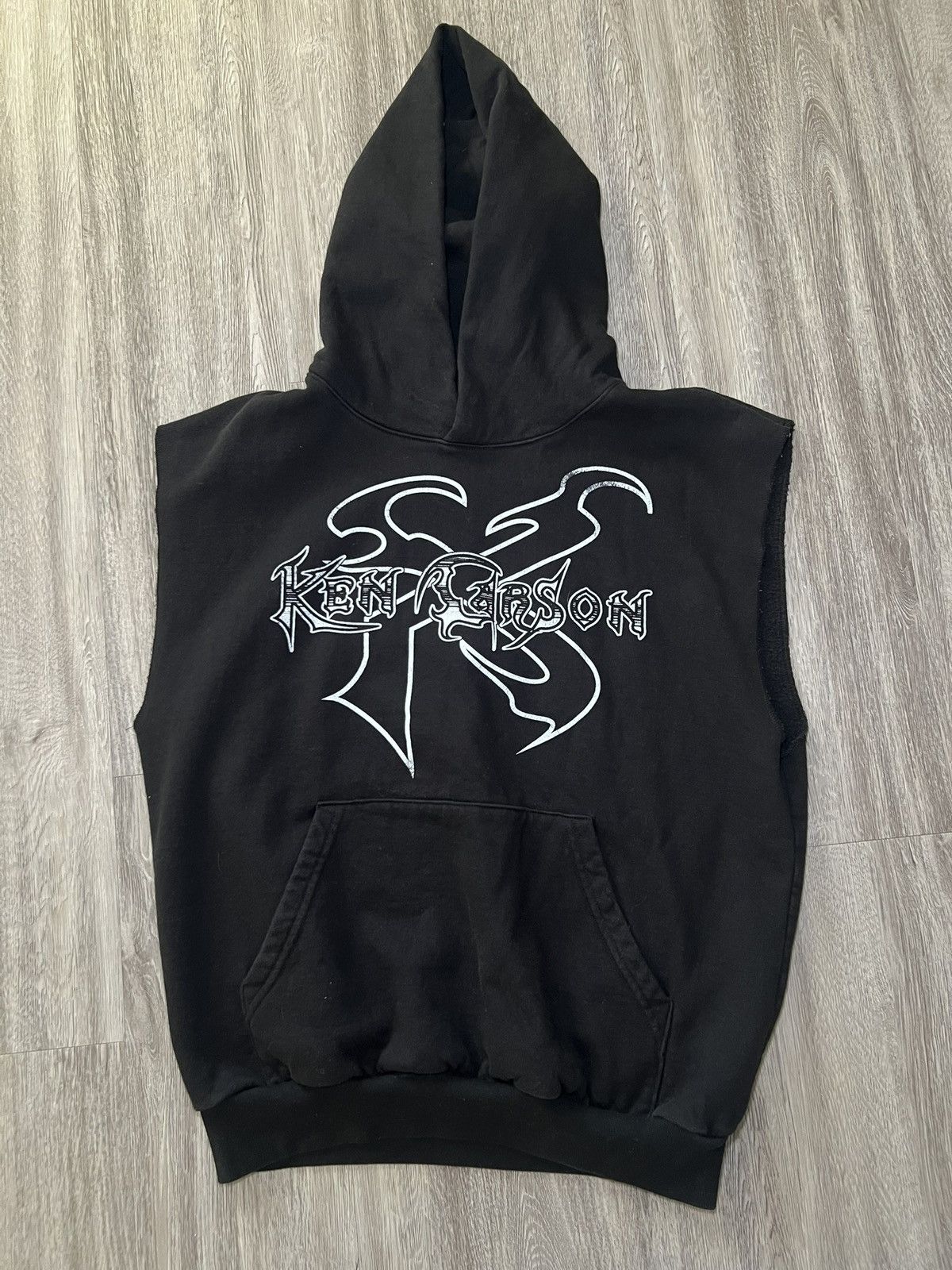 Ken Carson Ken Carson Sleeveless Hoodie X-Man Tour 2022 Size US L / EU 52-54 / 3 - 1 Thumbnail