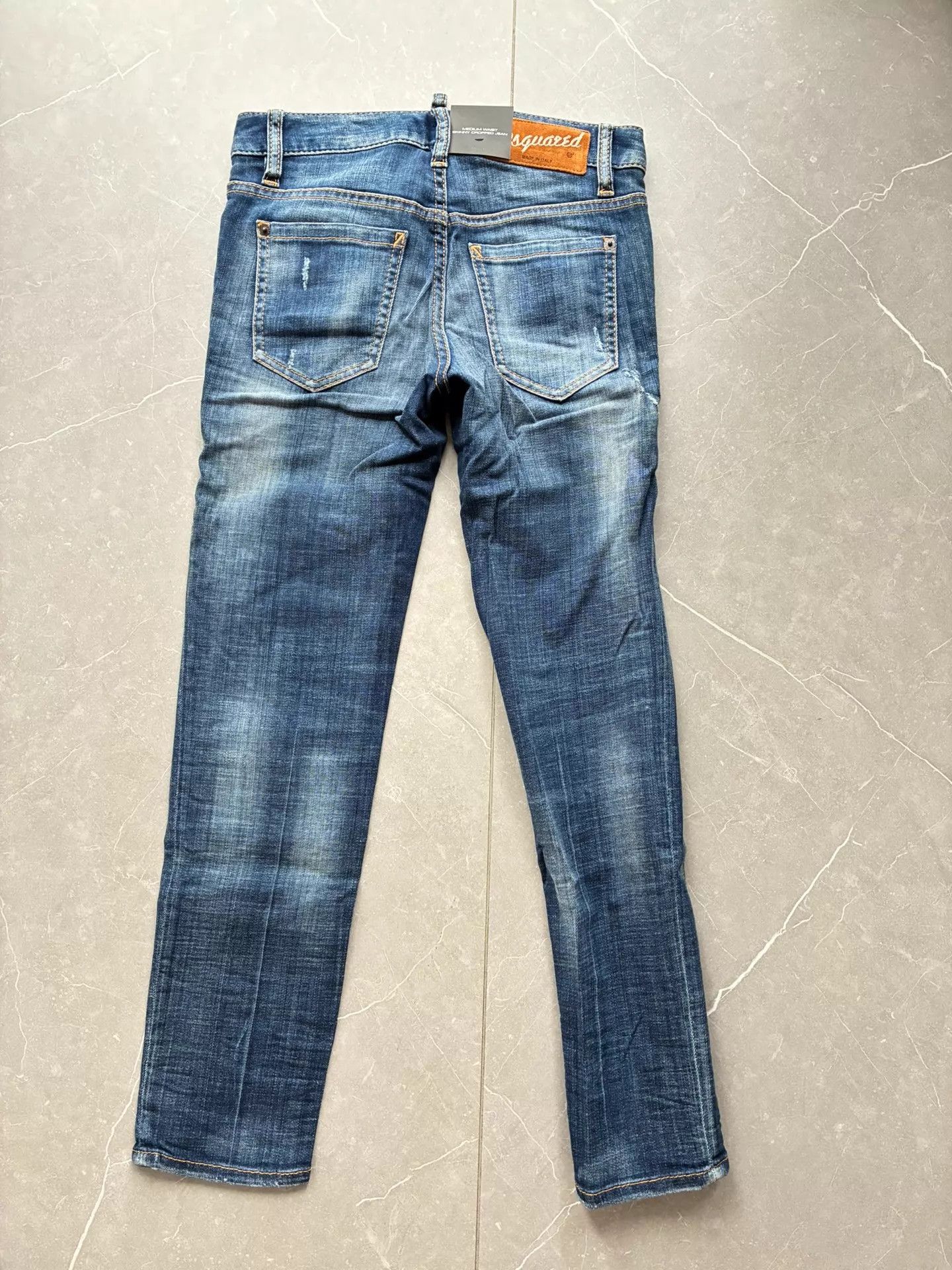 Dsquared2 DSQUARED2 NWT women's 36 distressed ripped jeans Size 25" / US 0 / IT 36 - 2 Thumbnail