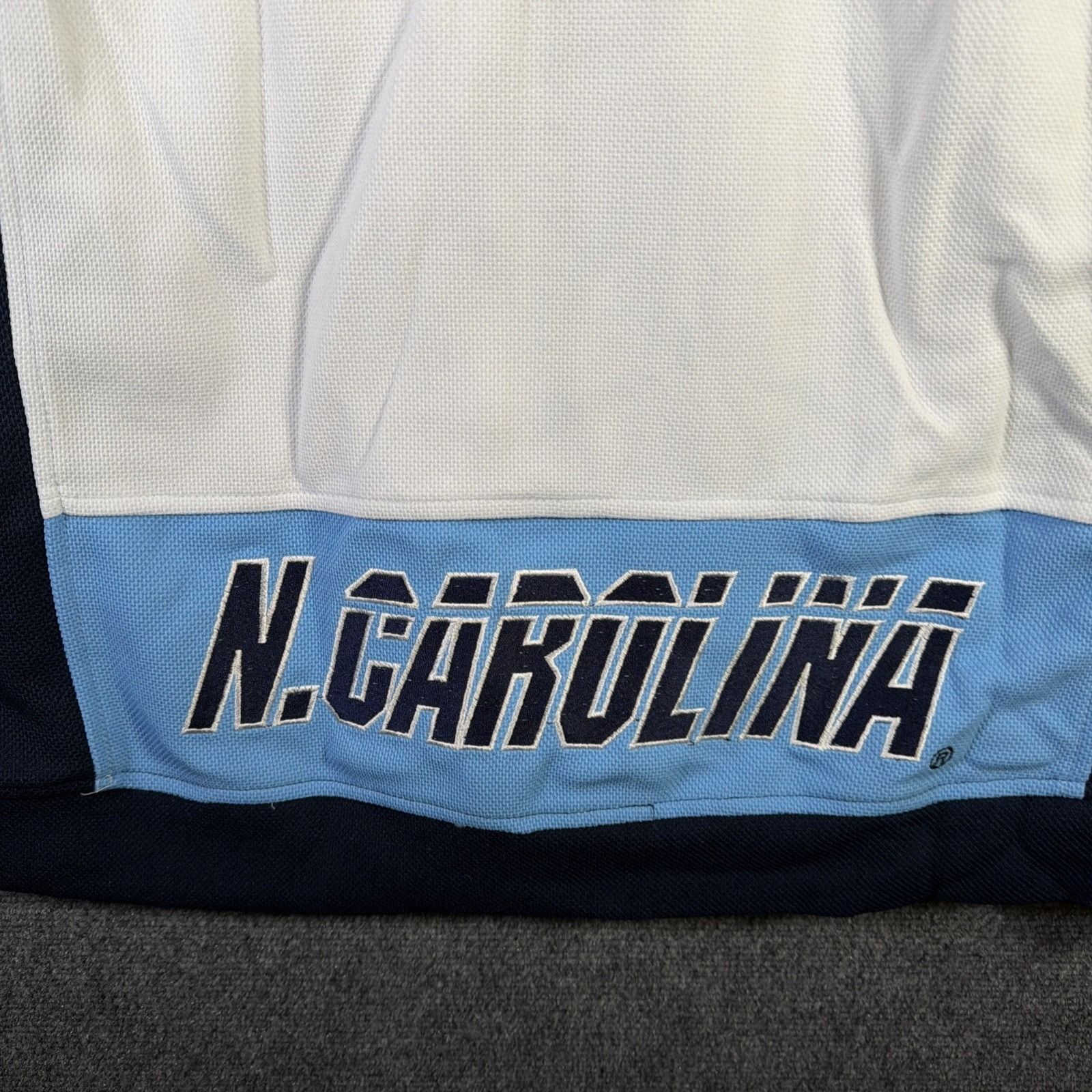 Nutmeg Vintage University Of North Carolina Jacket Large Blue 90s Size US L / EU 52-54 / 3 - 8 Thumbnail