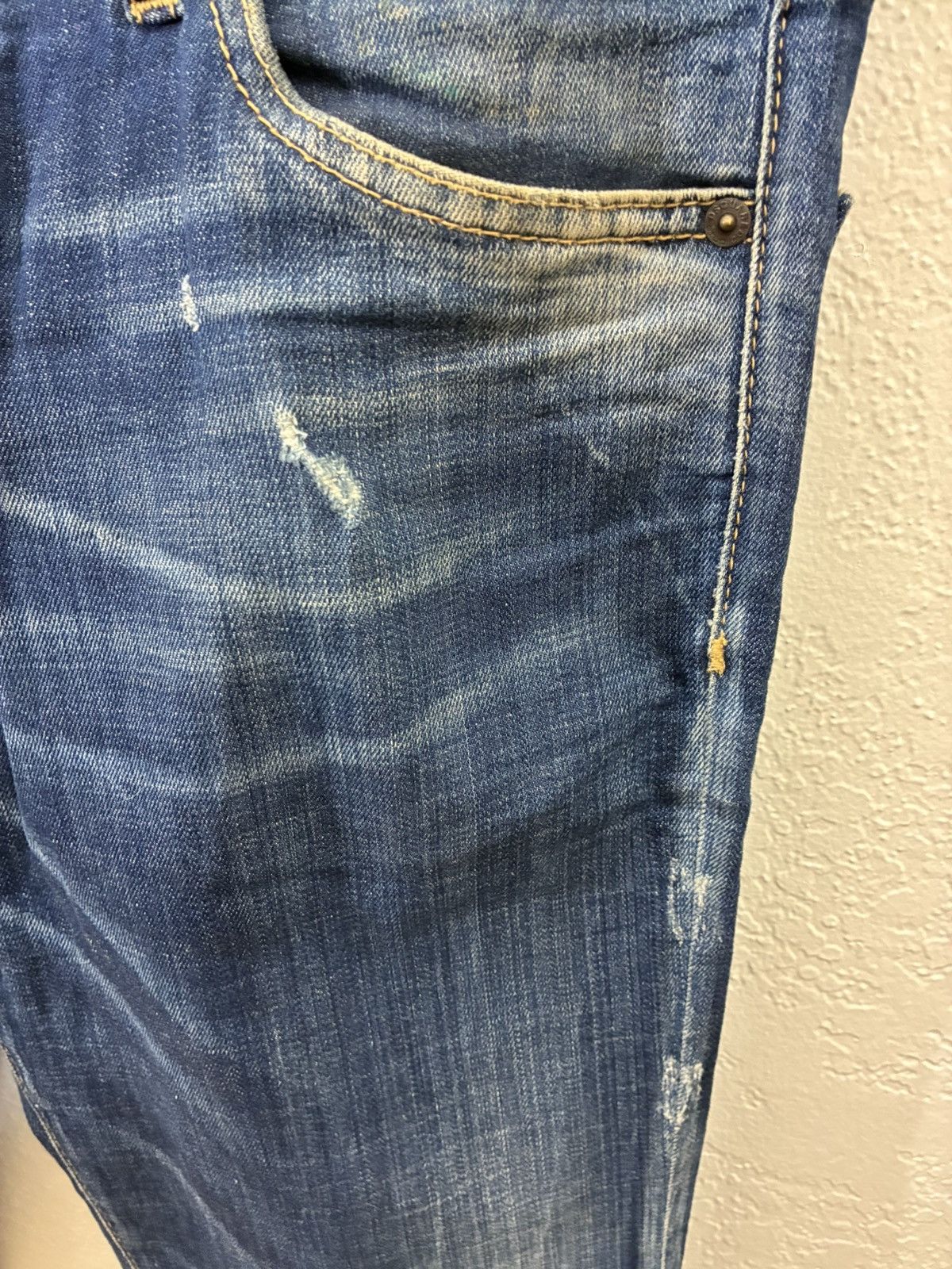 Dsquared2 DSquared Distressed Jeans Size US 33 - 3 Thumbnail