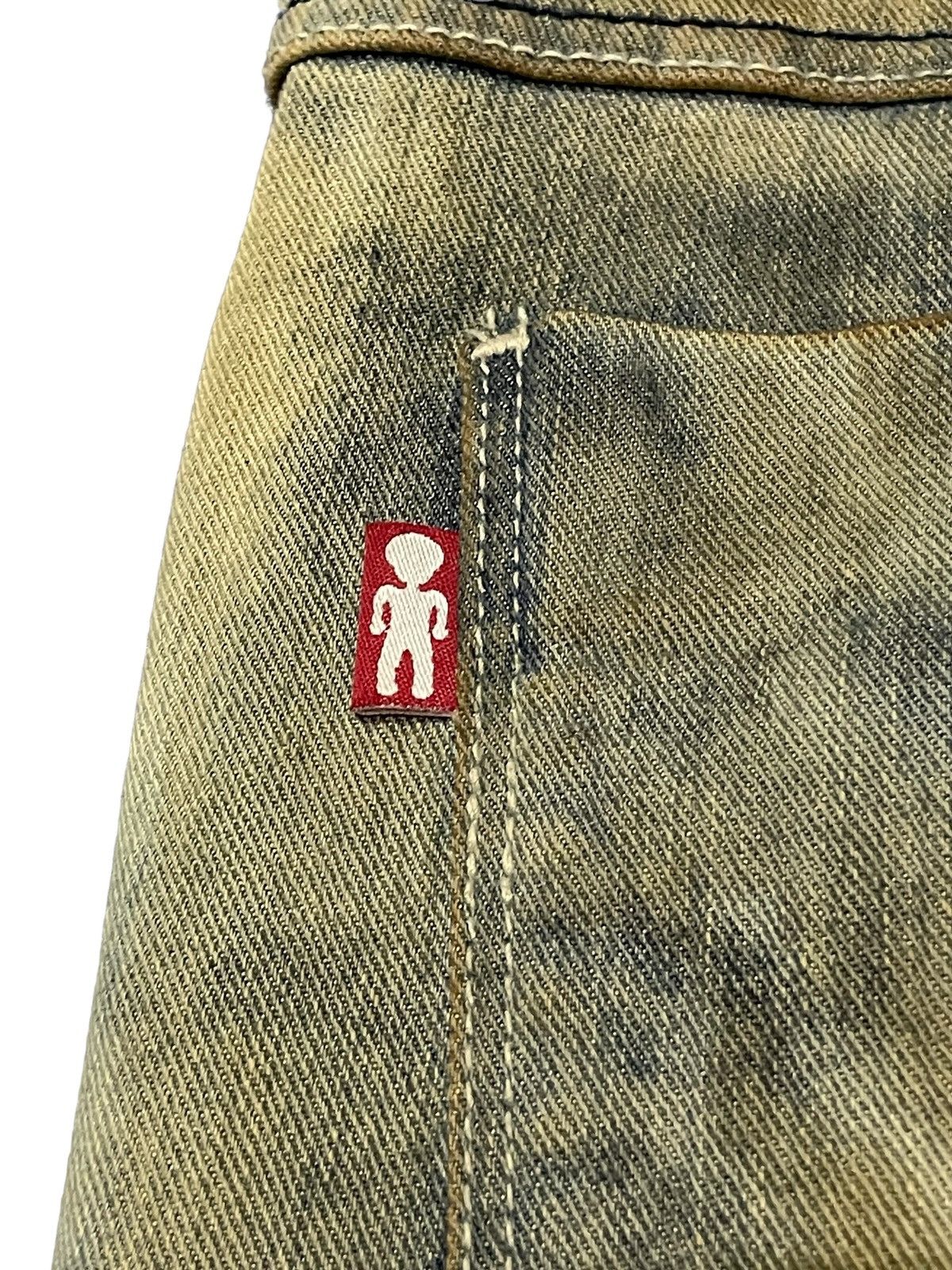 Japanese Brand × semanticdesign Sarada Japan Boro knee Patch Work Mud Wash Crotch Jeans Size US 30 / EU 46 - 15 Thumbnail