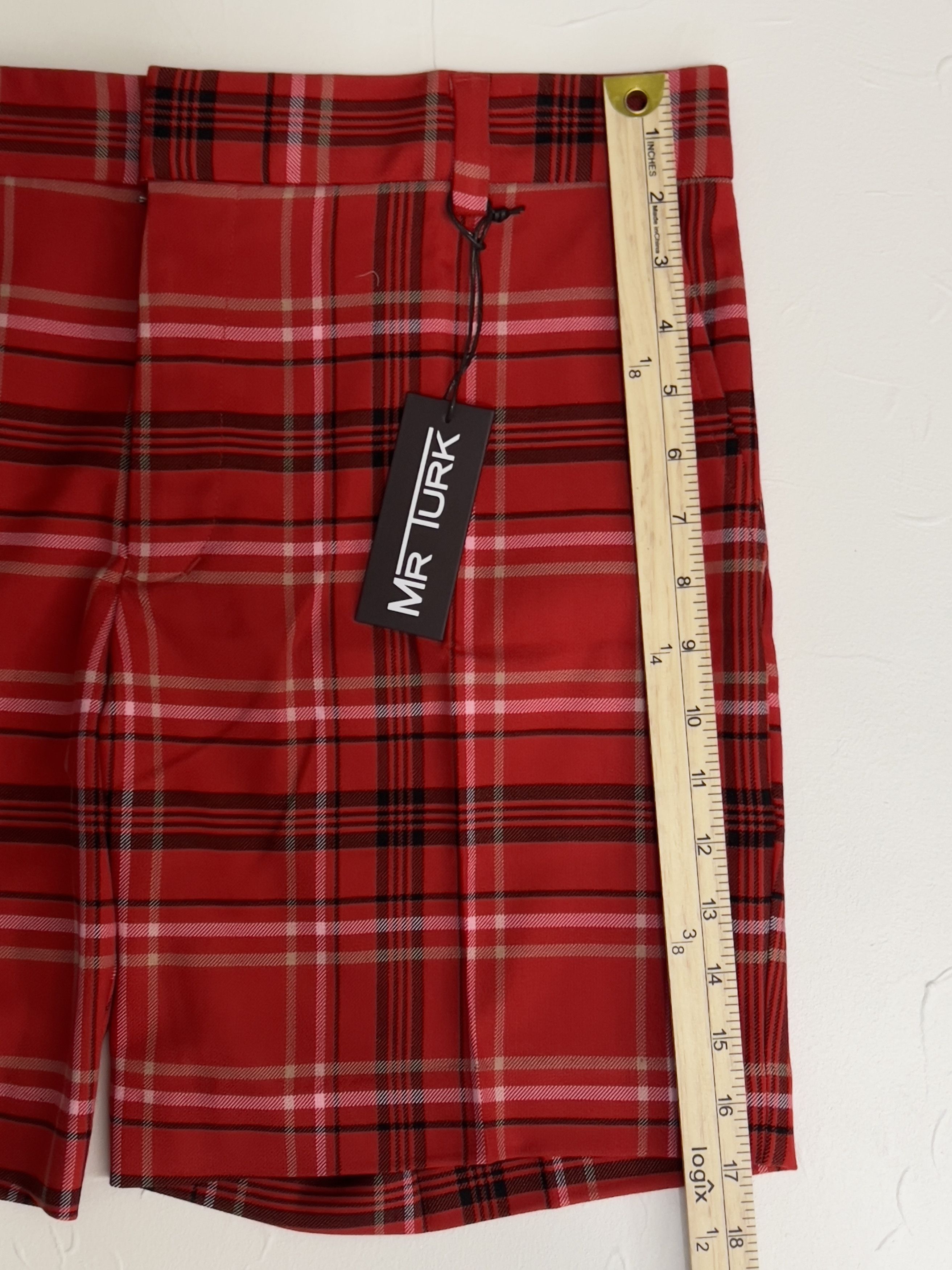 Mr Turk MR TURK Lawrence Plaid Shorts Size US 34 / EU 50 - 2 Thumbnail