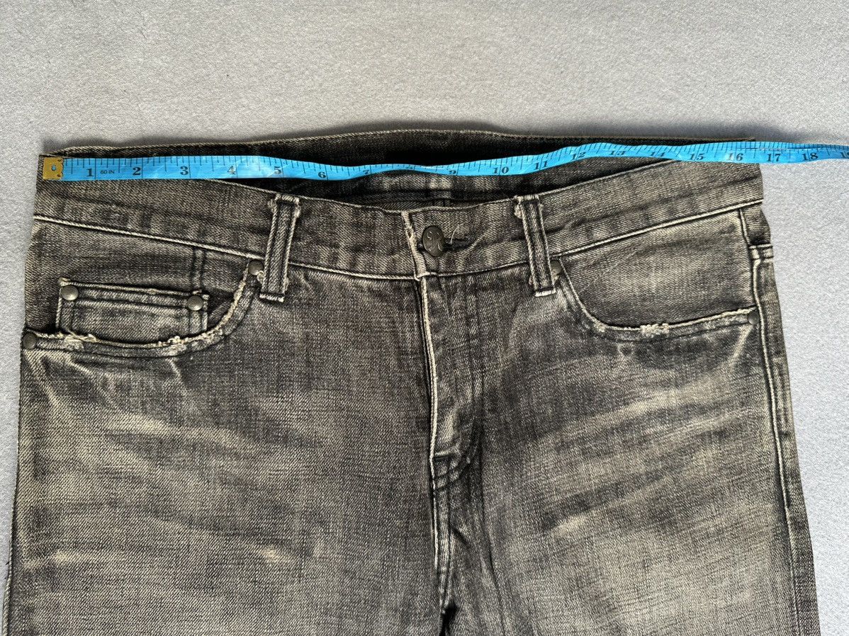 Japanese Brand Rico Japan Distressed Denim Size US 32 / EU 48 - 3 Thumbnail